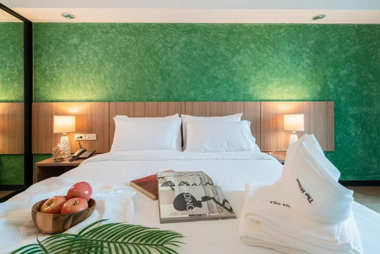 Bed in The Home Hotel SHA