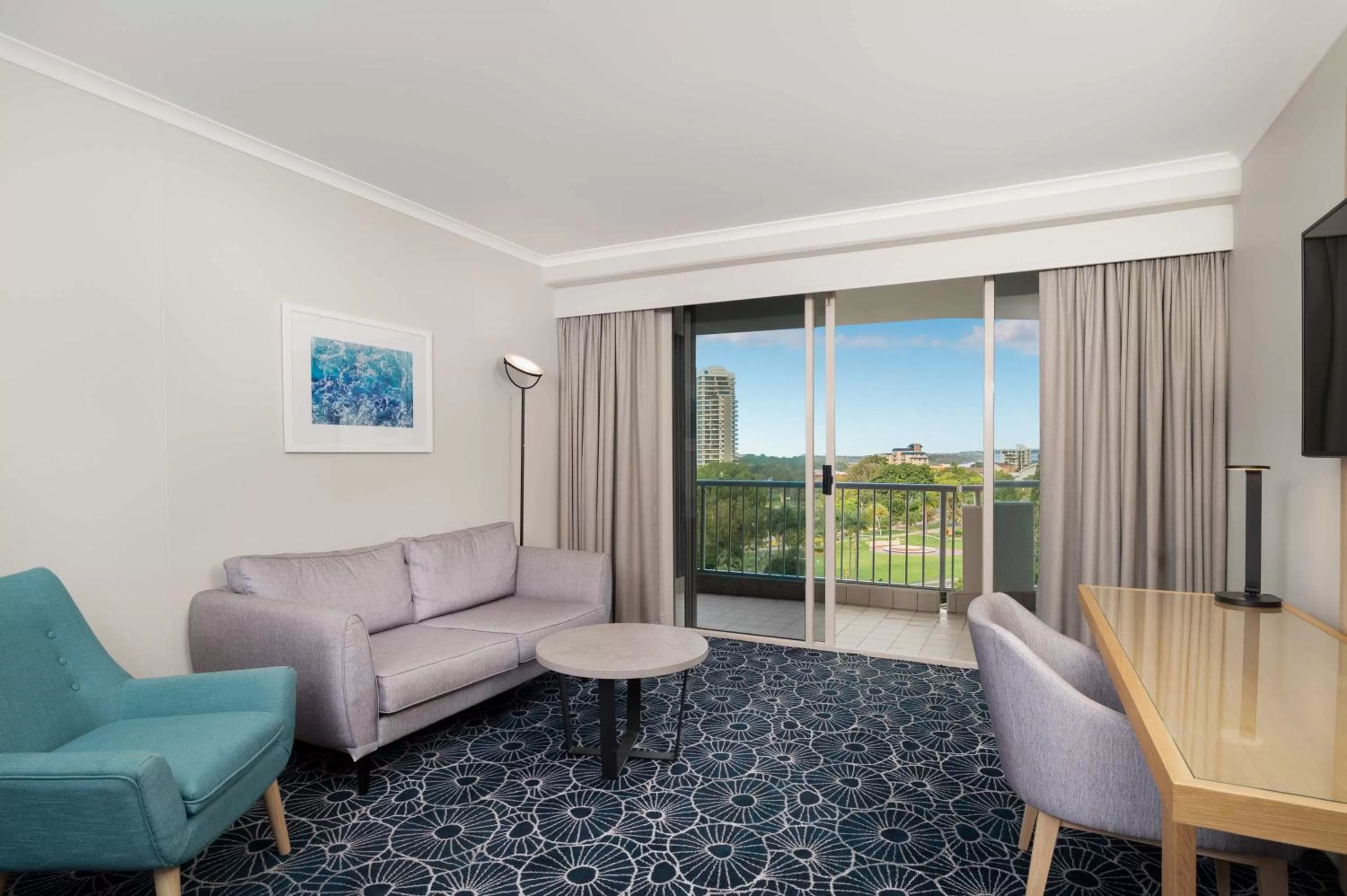 Living room in The Sebel Twin Towns