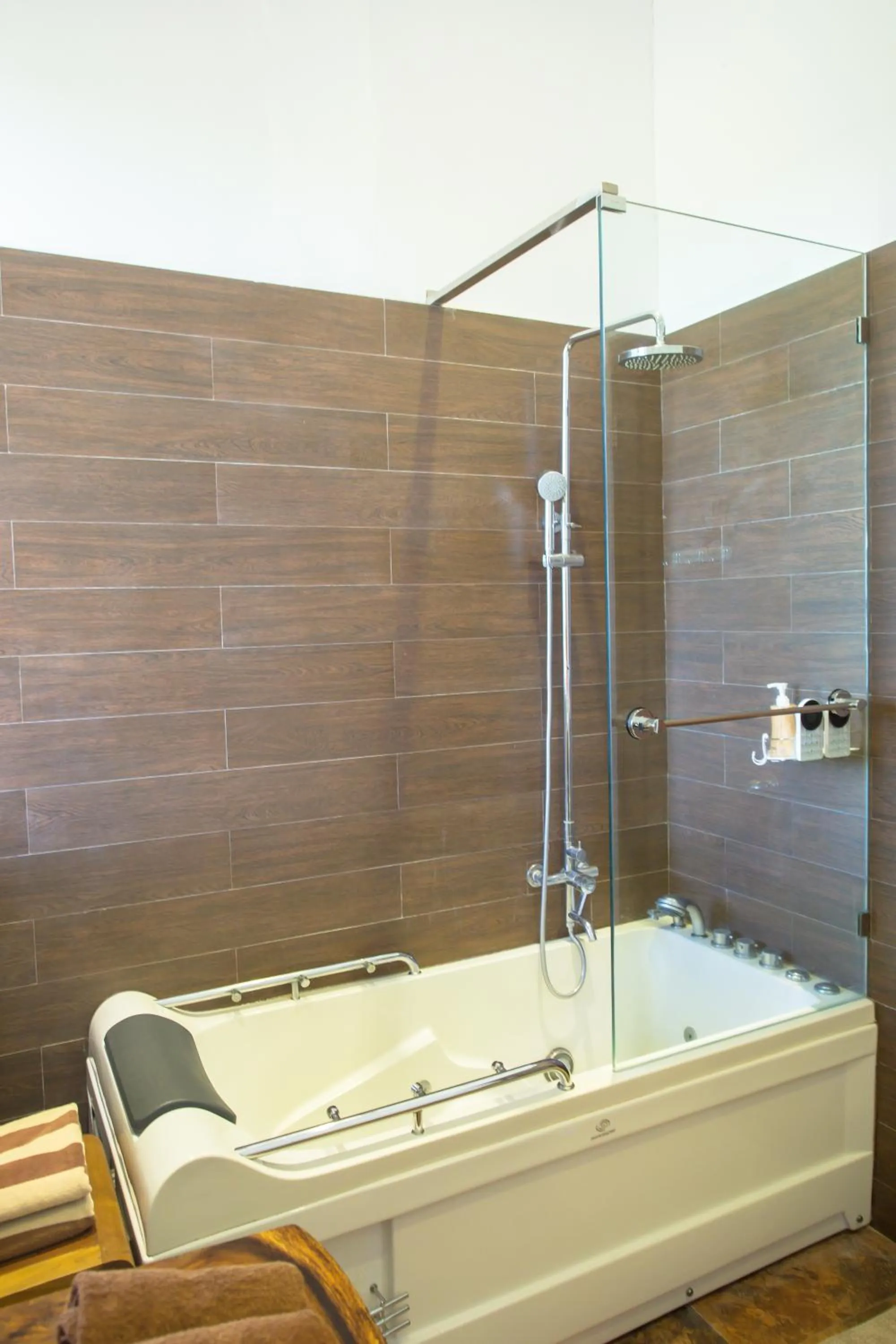 Shower in The Samara Villas & Restaurant