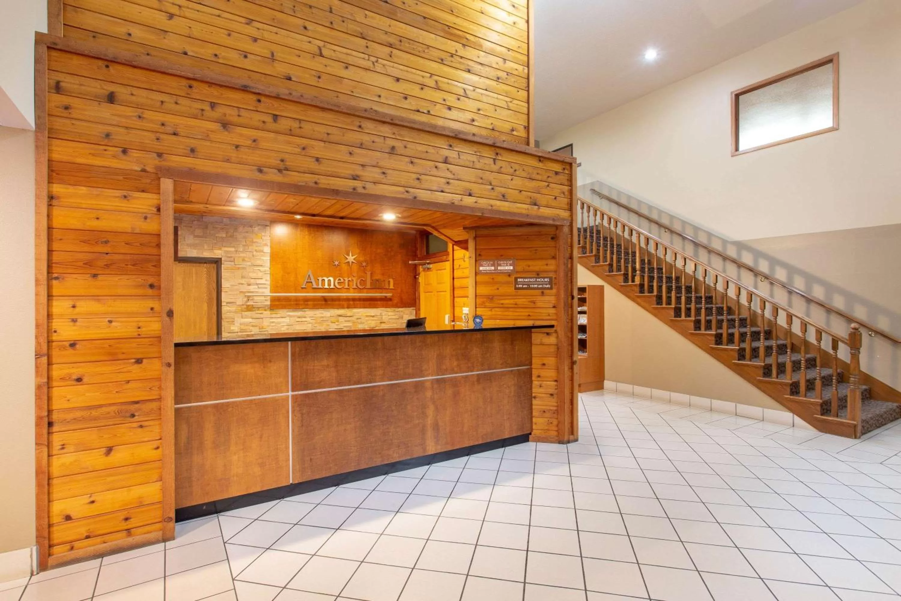 Lobby or reception in AmericInn by Wyndham Boscobel