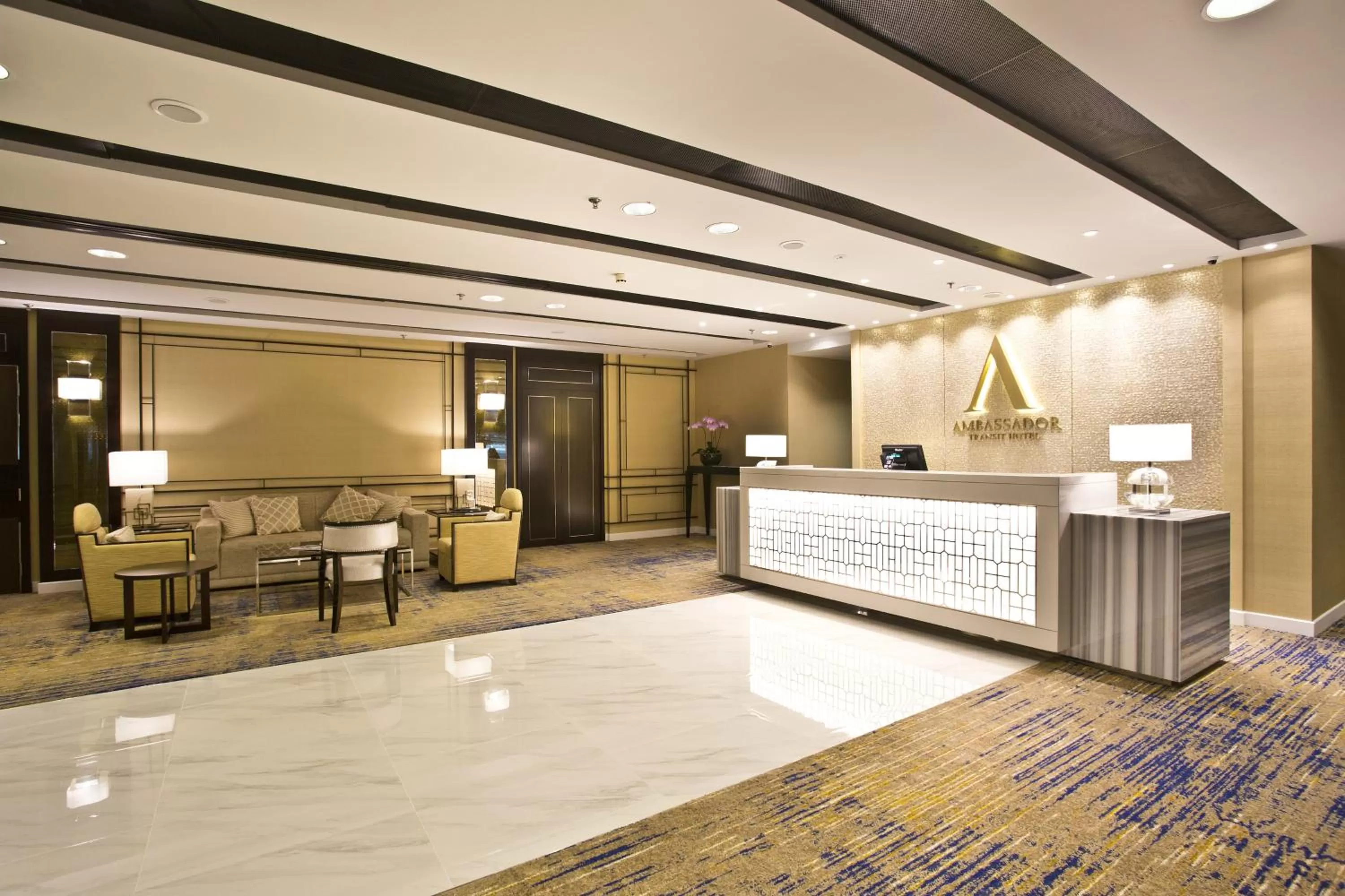 Lobby or reception in Ambassador Transit Hotel - Terminal 3