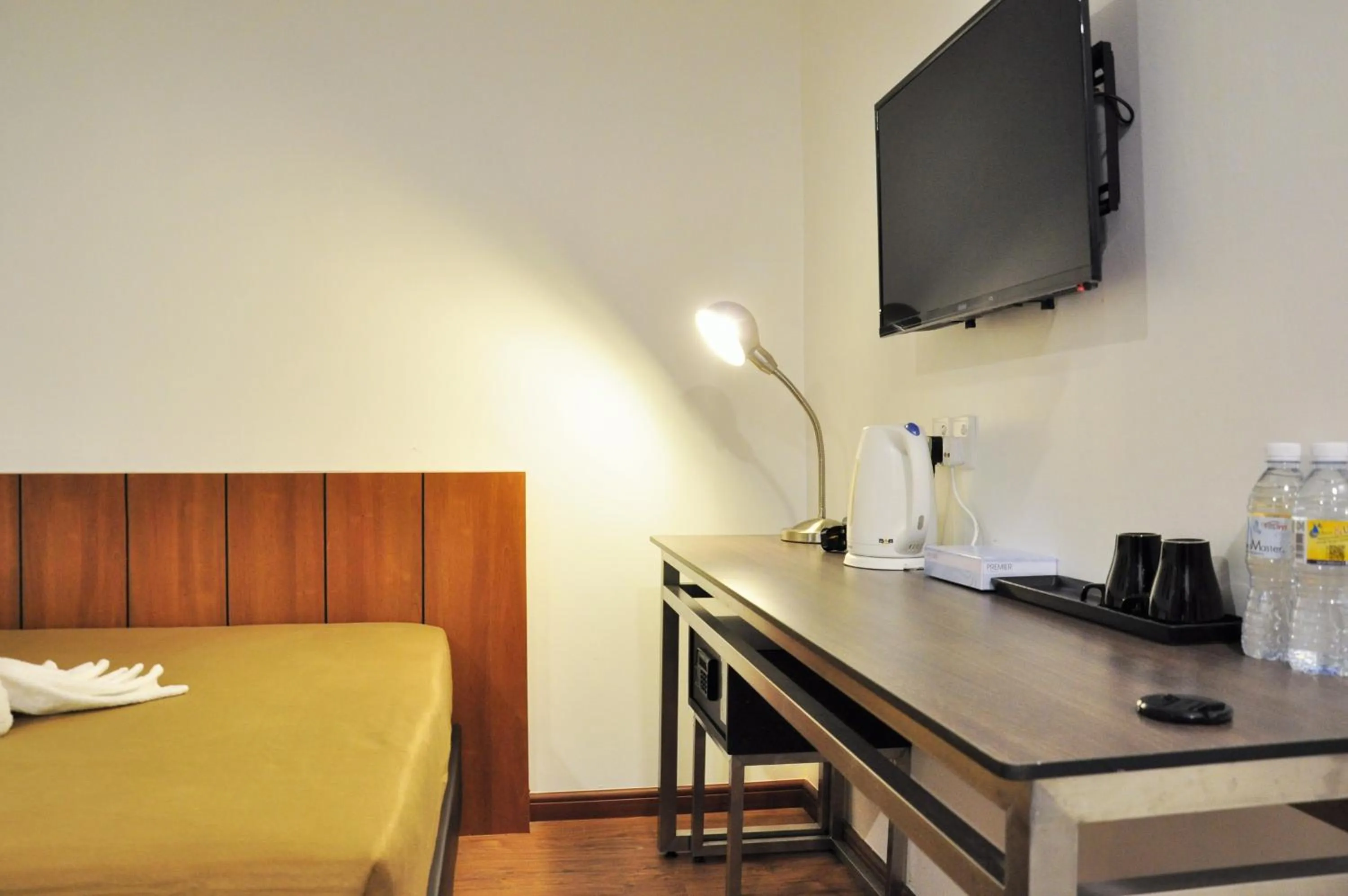 Decorative detail, Bed in Urban Inn Kulim