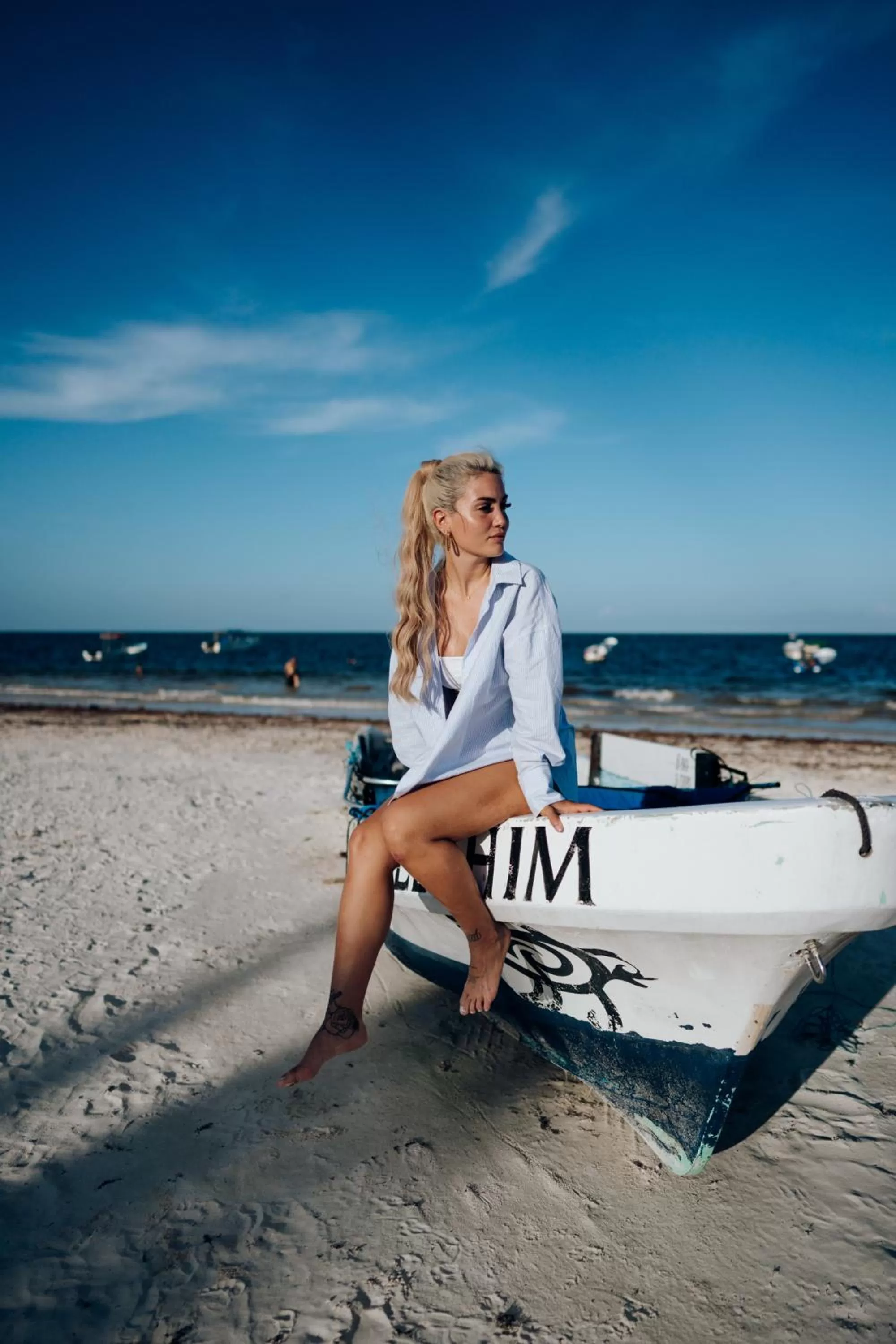 Beach in Villa Pescadores Tulum-Beachfront hotel by Ahau Collection