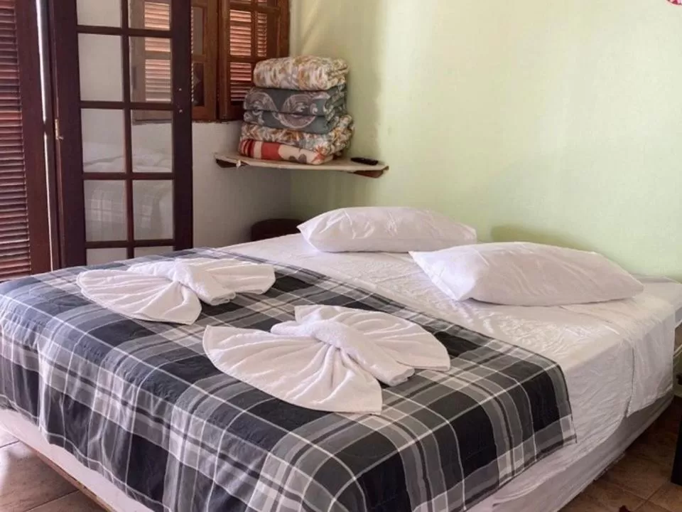 Bed in Pousada Spa Saúde Melhor
