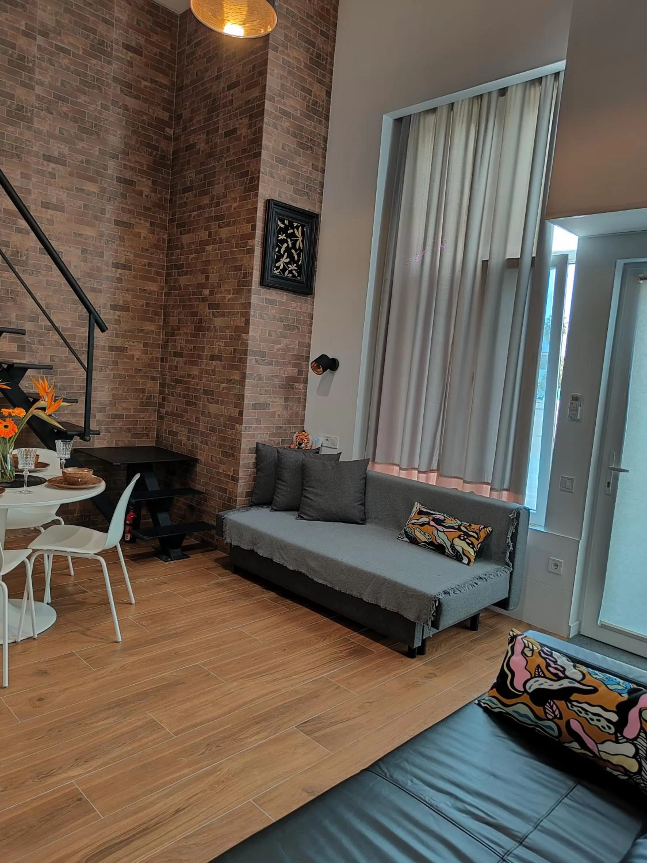 Seating area in Hlius Brand New Apartments