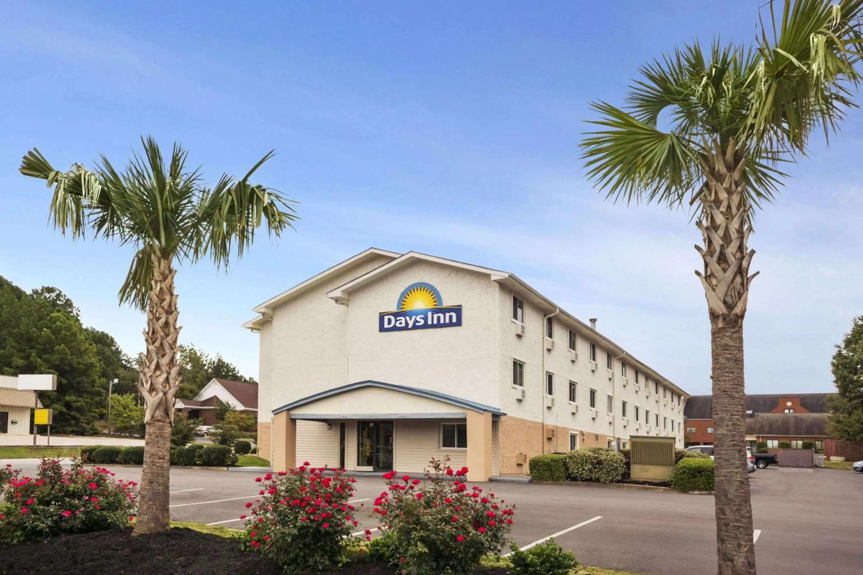 Property building in Days Inn by Wyndham Greenwood SC
