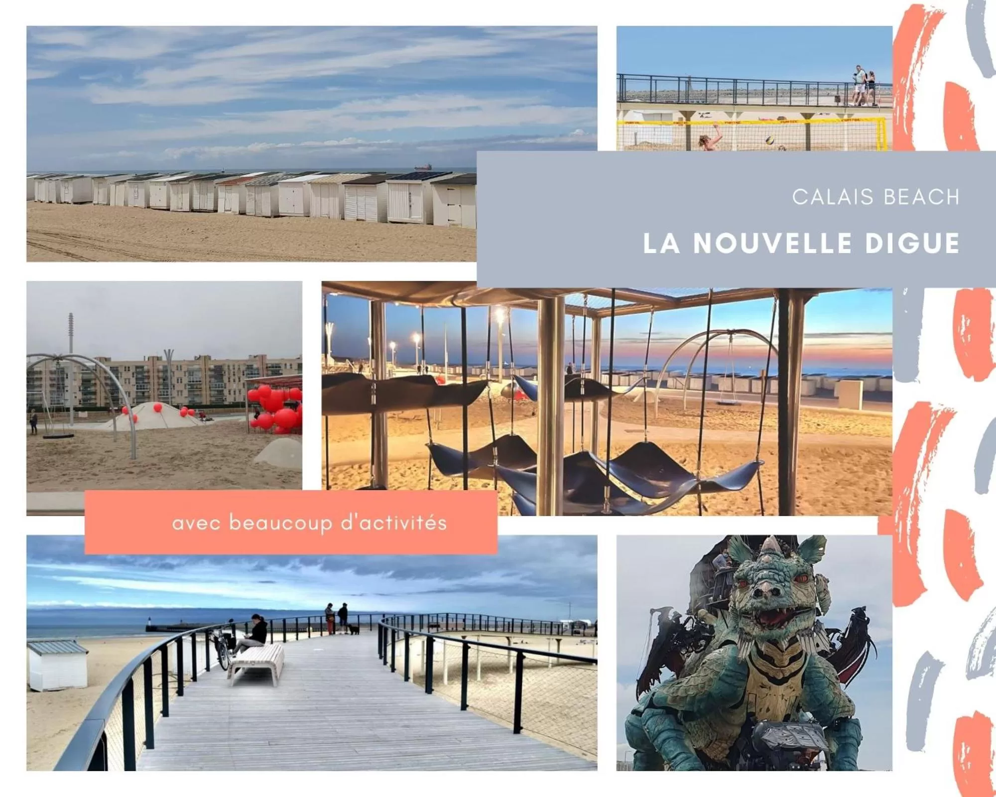 Beach in B & B Les Secrets des Loges