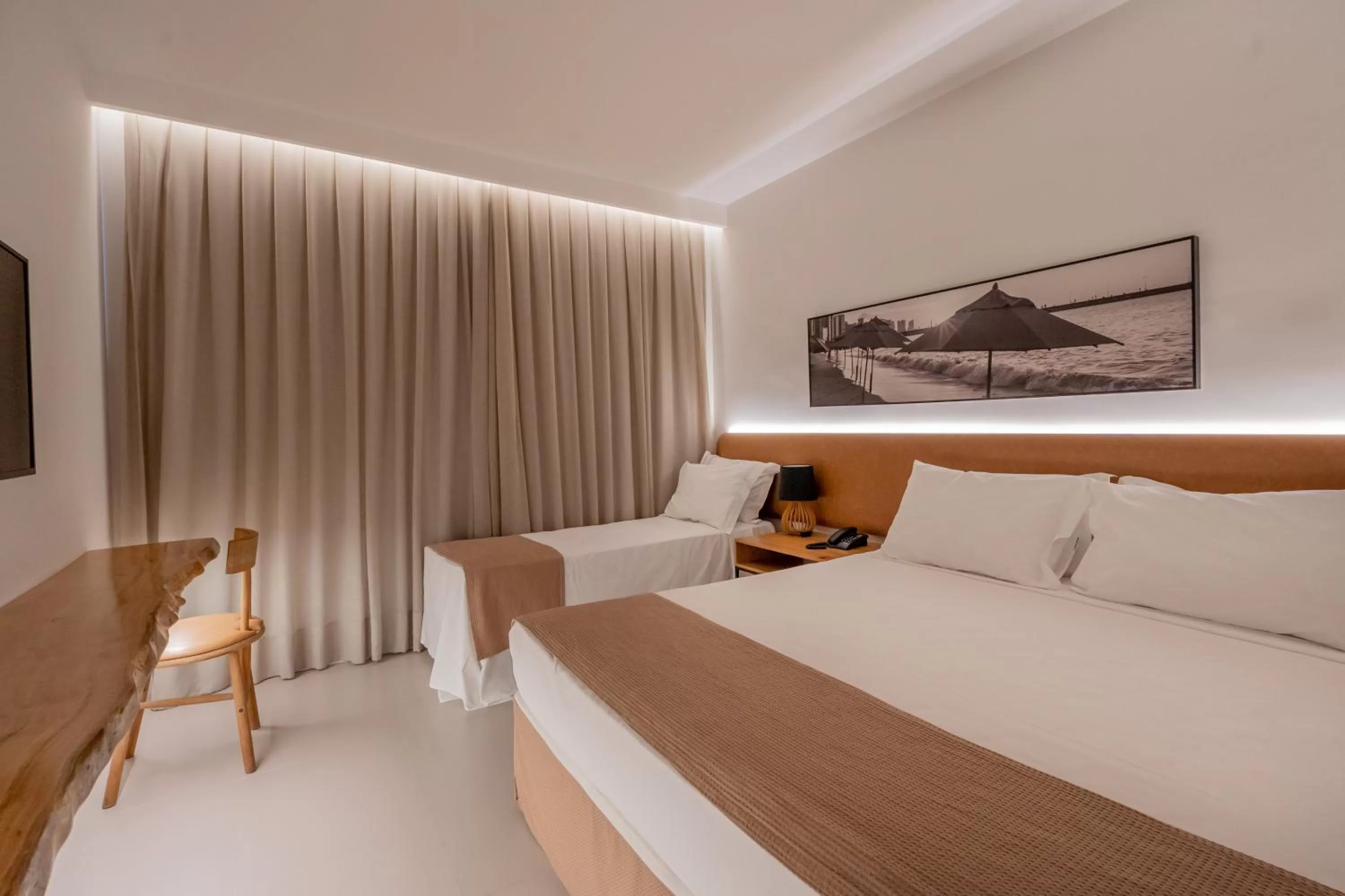 Bed in Pauli Boutique Hotel