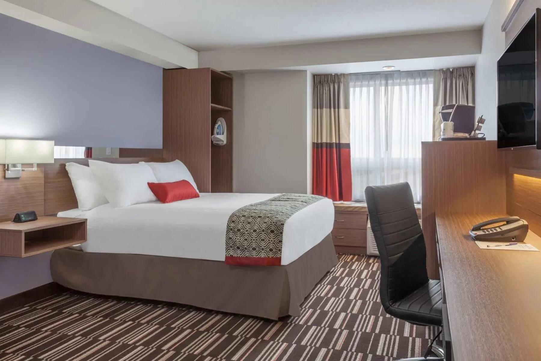 Photo of the whole room, Bed in Microtel Inn & Suites by Wyndham Fort McMurray