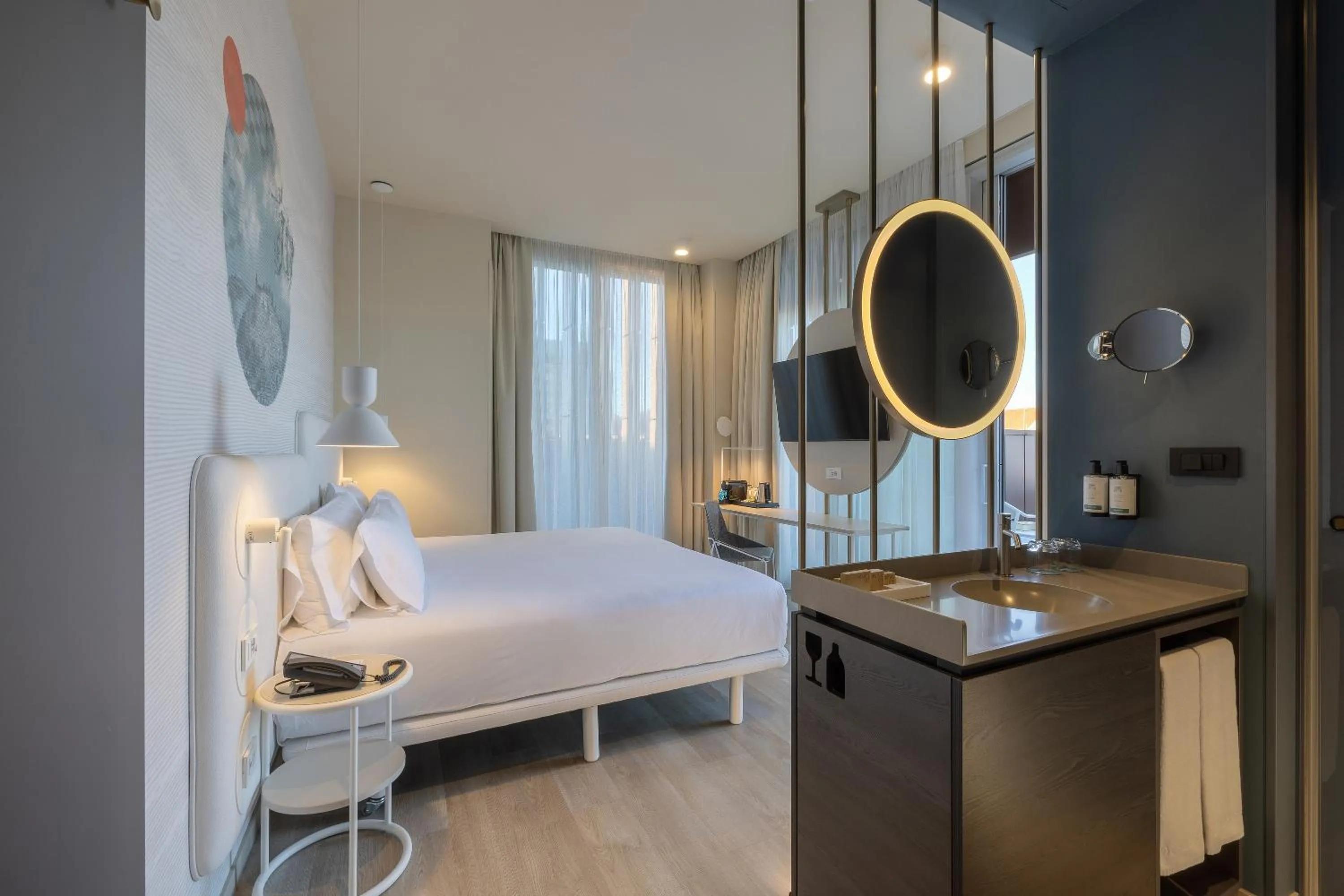 Bedroom, Bed in Occidental Ljubljana