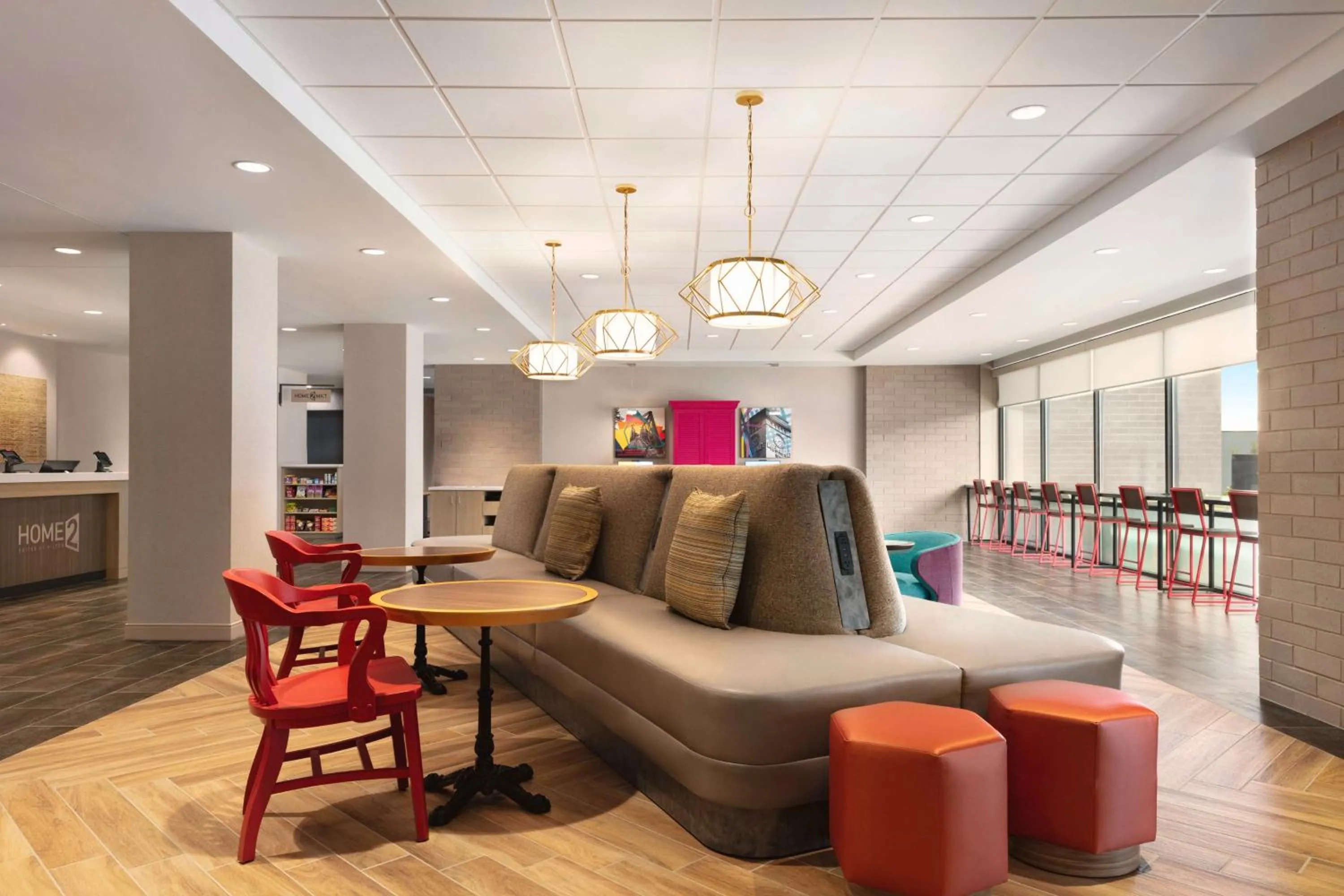 Lobby or reception in Home2 Suites By Hilton Milwaukee West