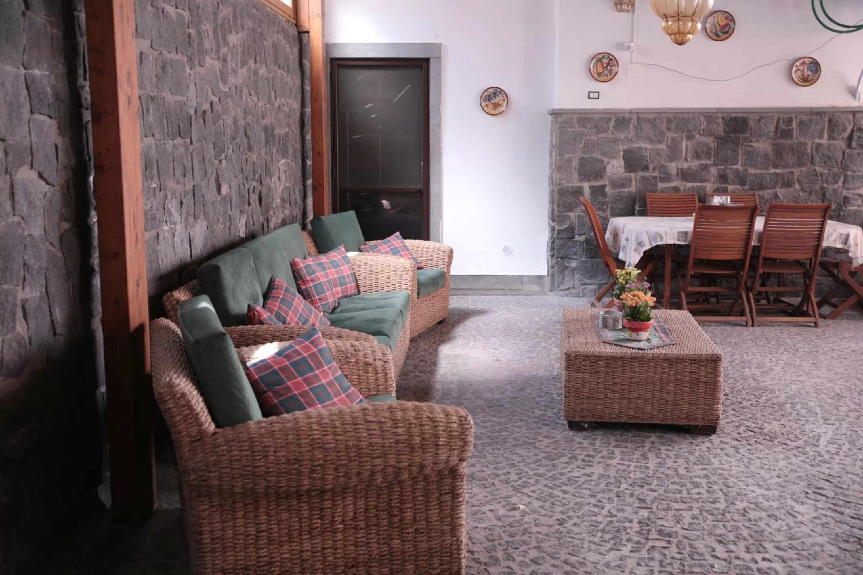 Lobby or reception in Palazzo Caracciolo del Sole