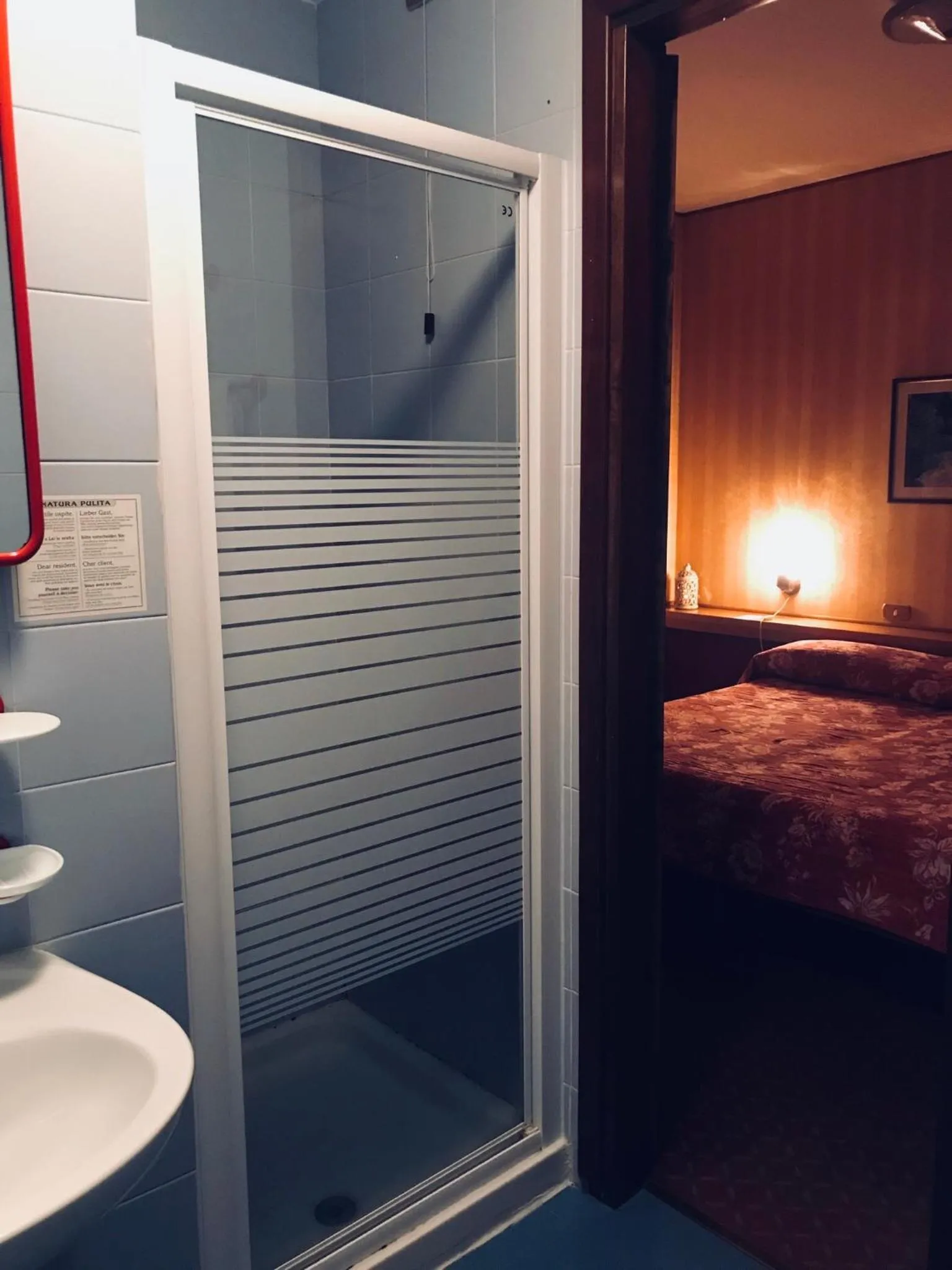 Bed in Hotel Al Sole