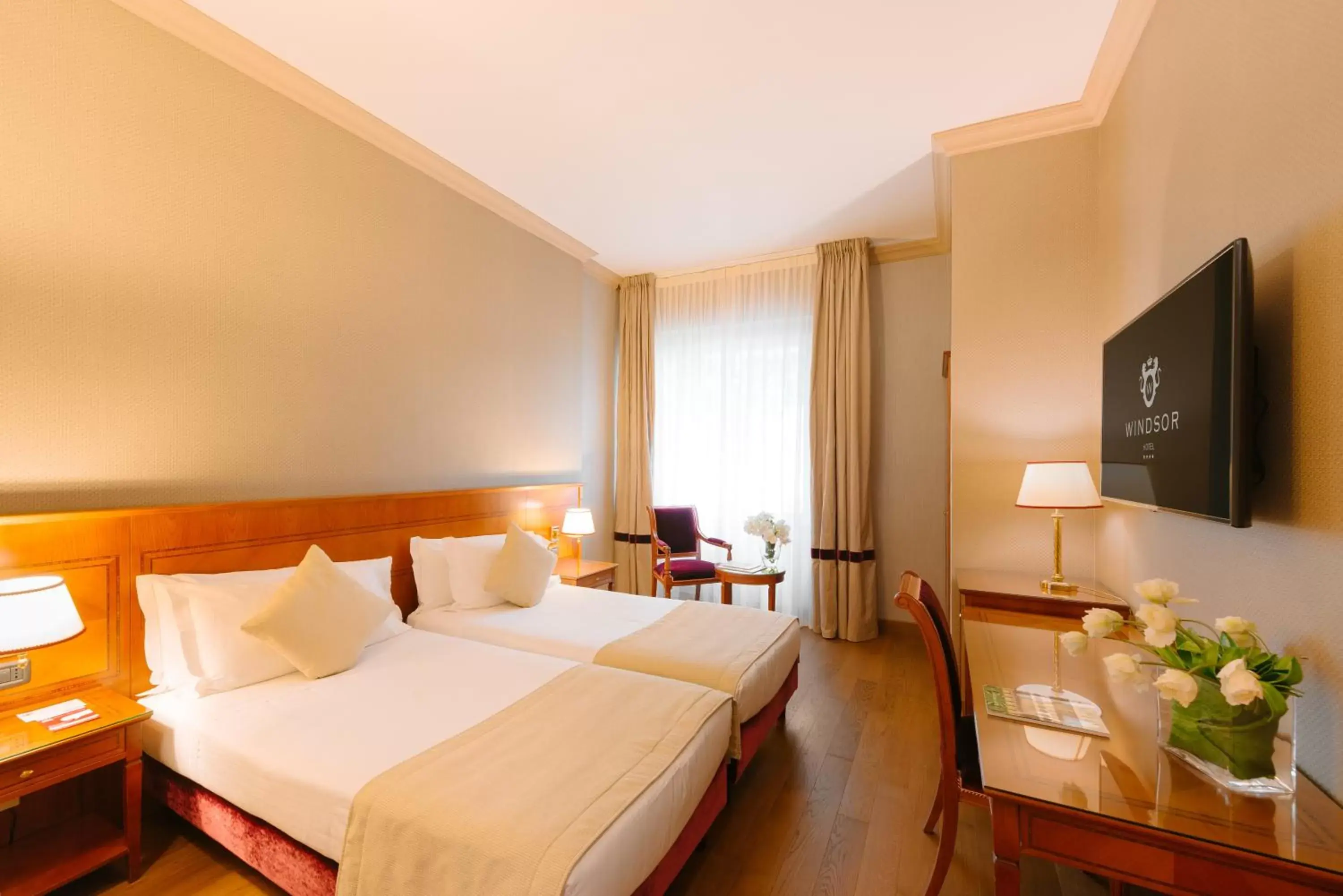 Executive Double or Twin Room in Windsor Hotel Milano Executive Double or Twin Room in Windsor Hotel Milano