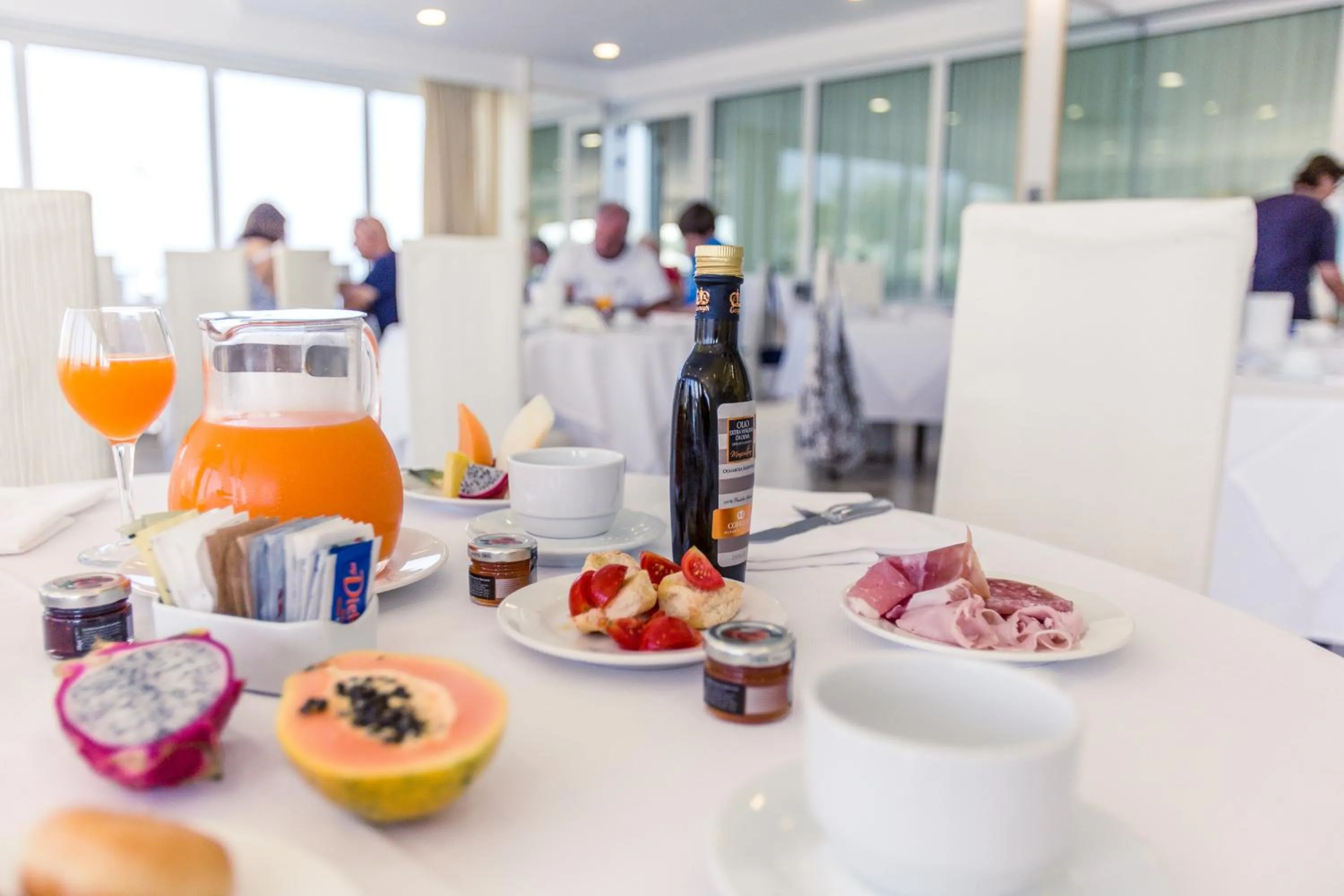 Buffet breakfast in Grand Hotel Costa Brada