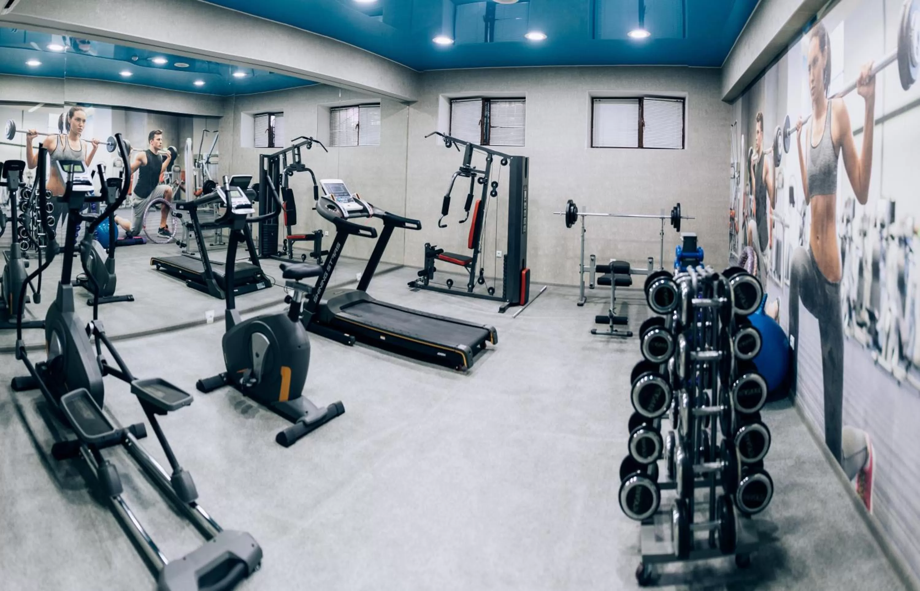 Fitness centre/facilities in Megapolis Hotel Shymkent