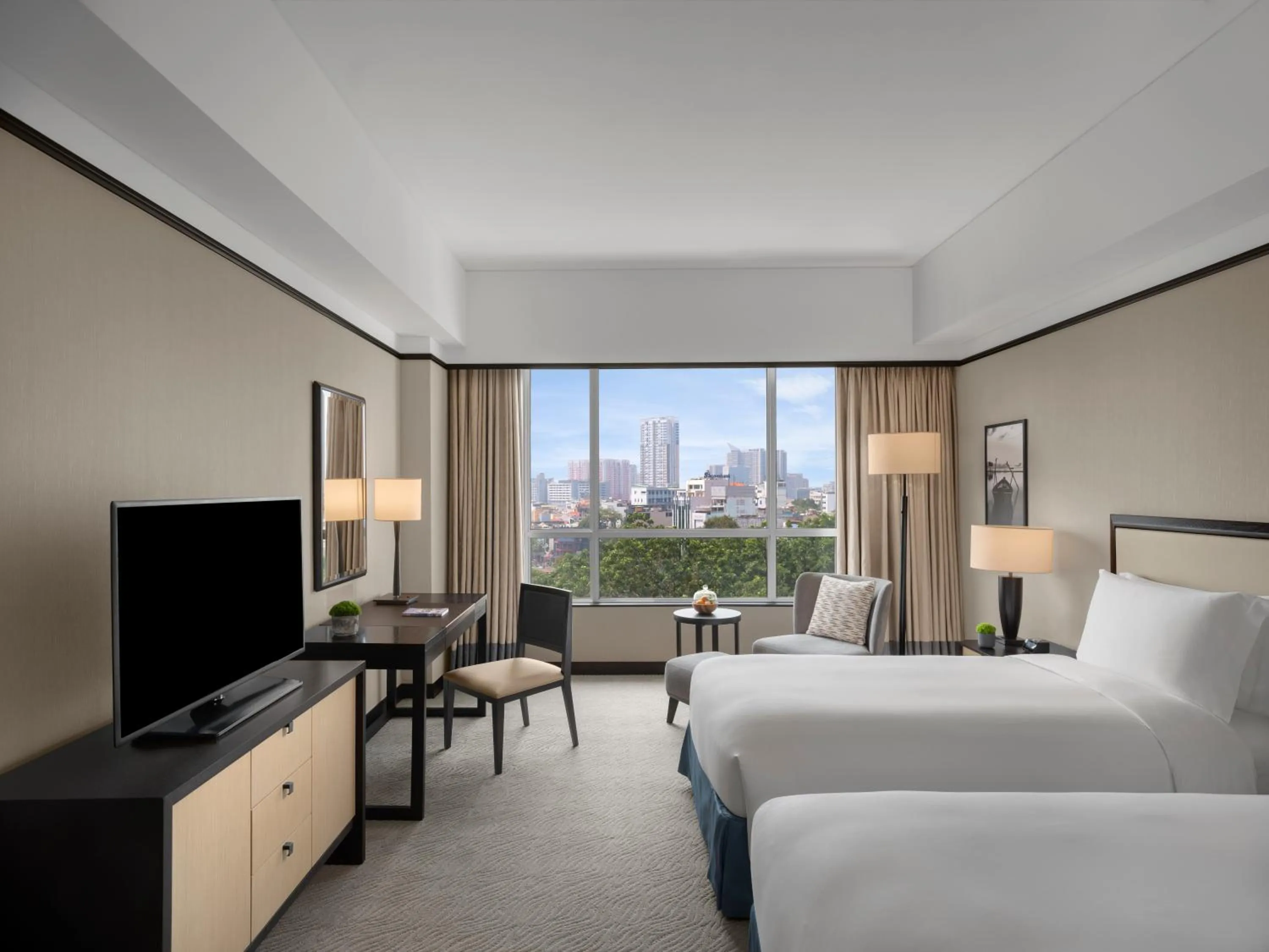 Bedroom, Bed in New World Saigon Hotel