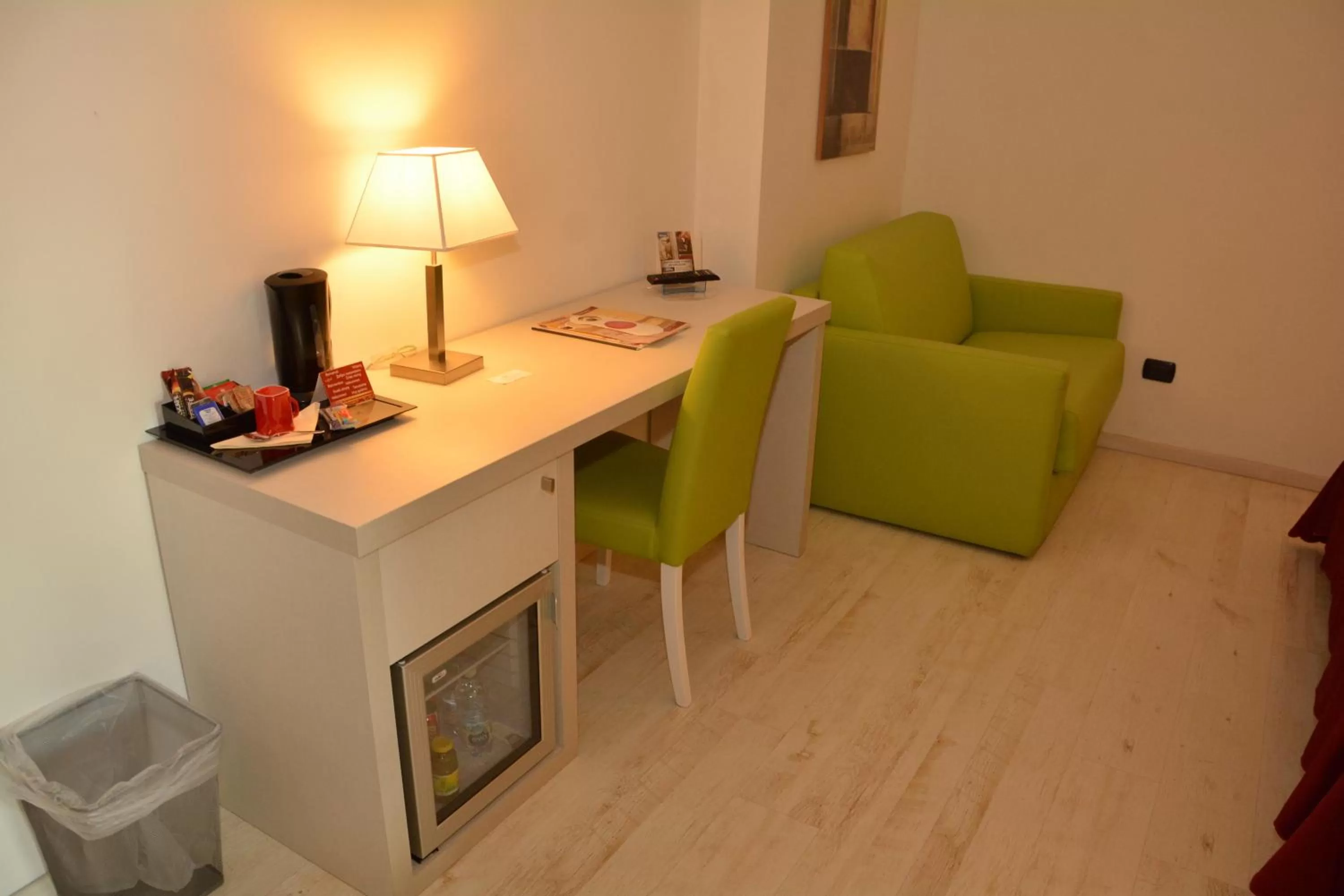 Seating area in Hotel Villa Glicini