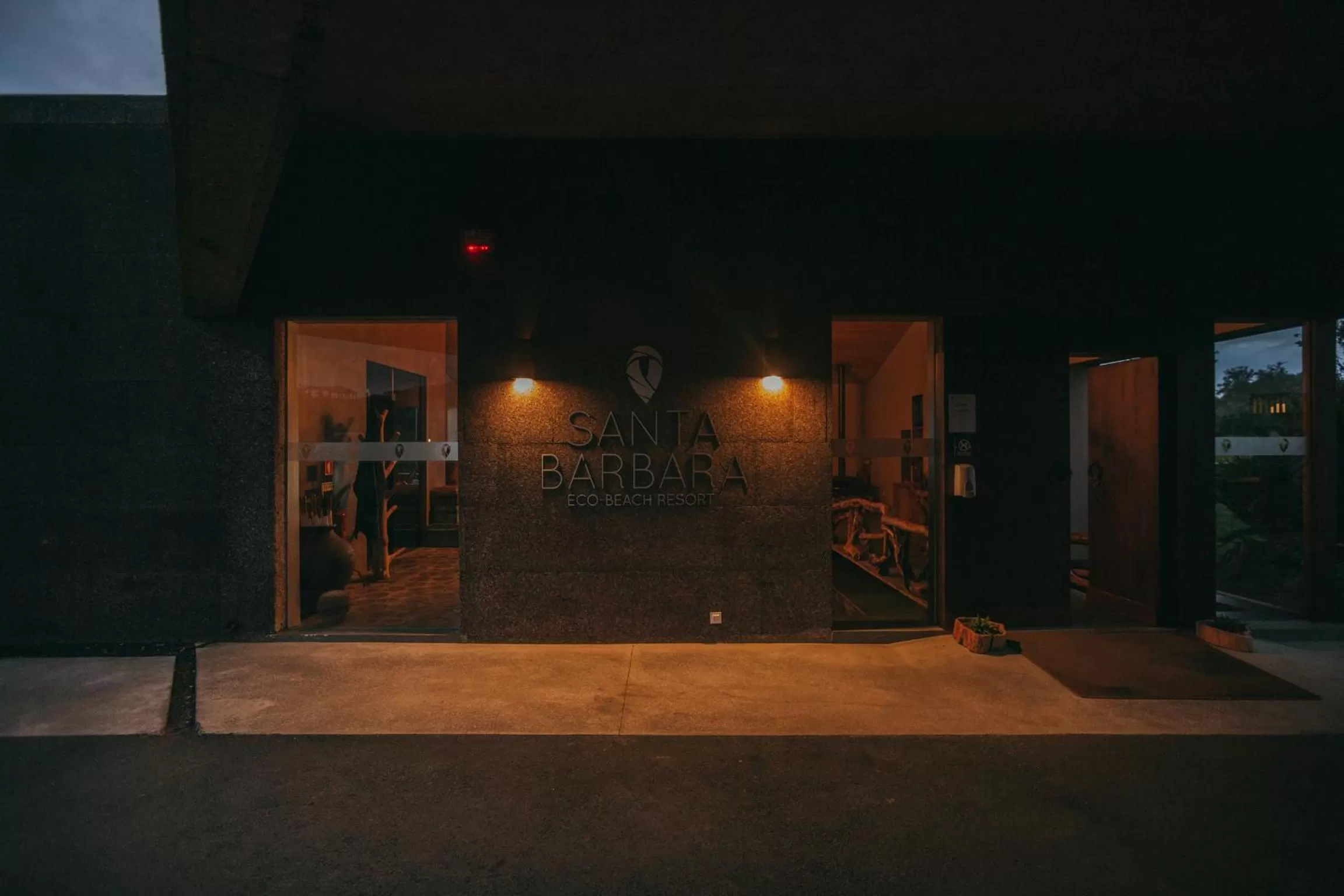 Facade/entrance in Santa Barbara Eco-Beach Resort