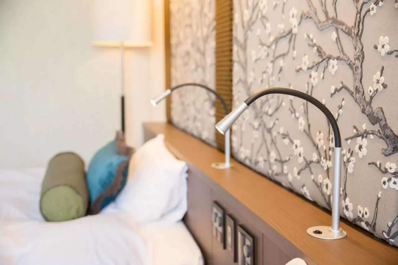 Bed in Hotel Avalorm Kinokuni