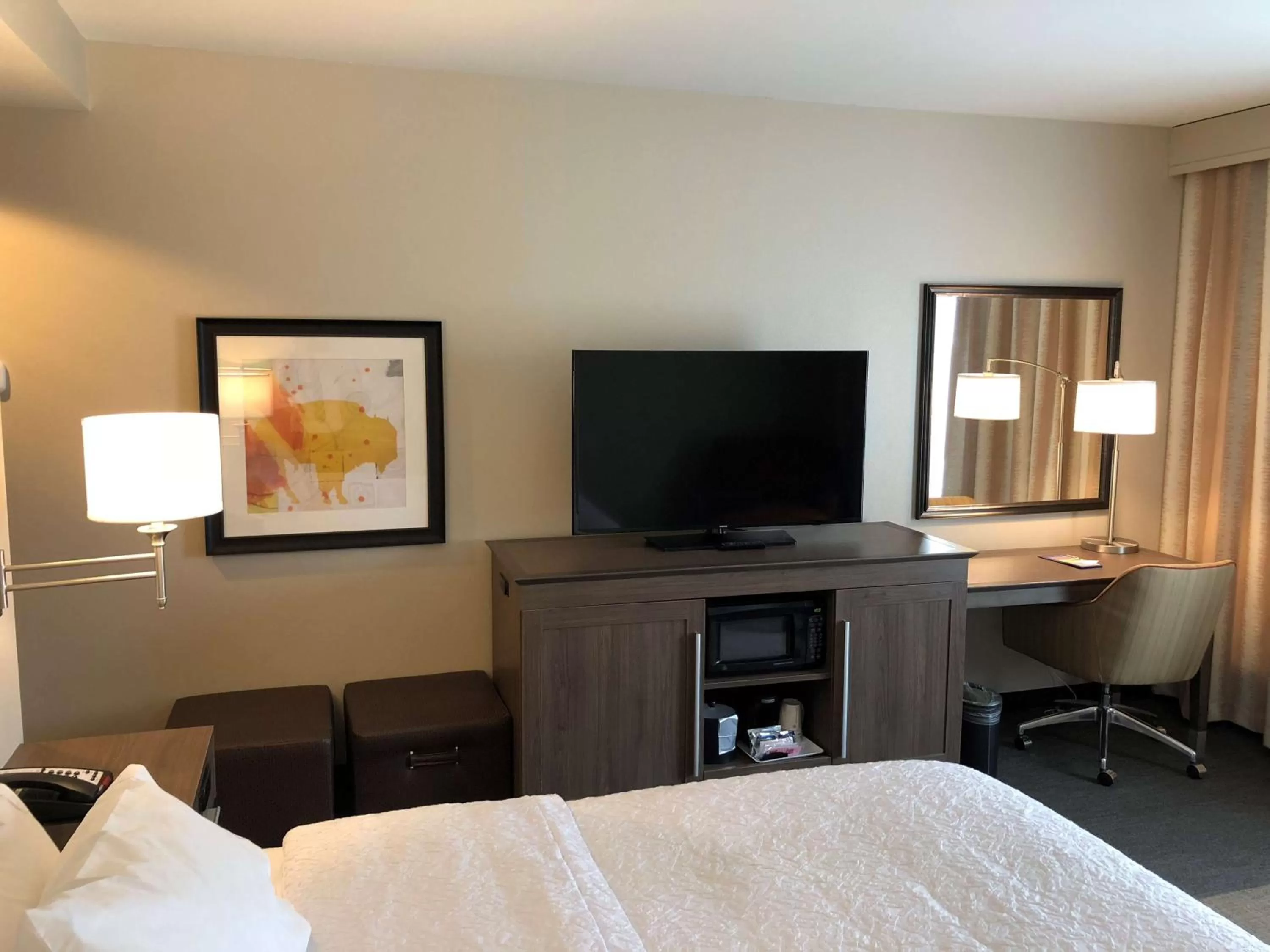Bedroom, Bed in Hampton Inn & Suites Ponca City