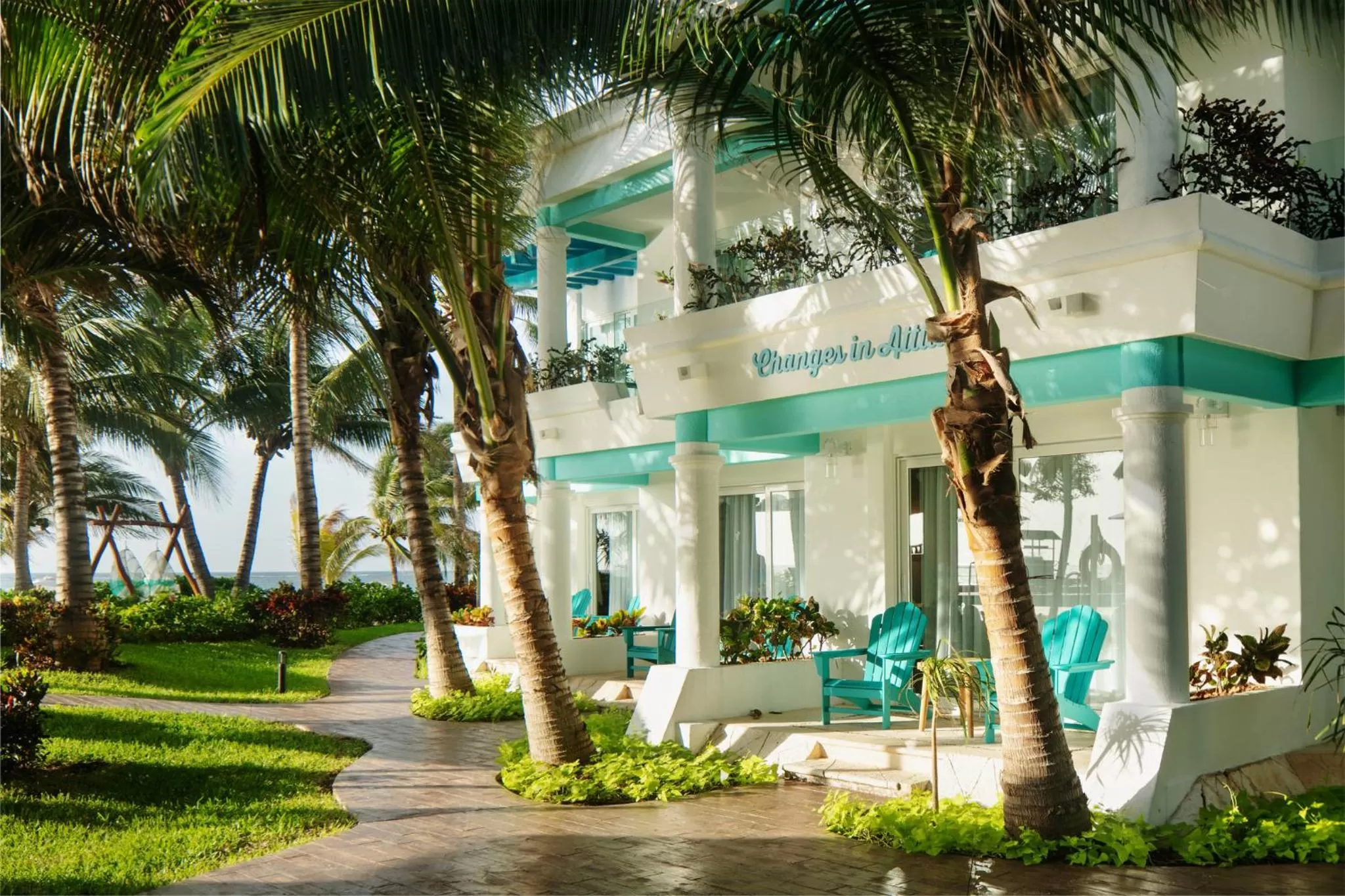Property building in Margaritaville Island Reserve Riviera Cancún - A Karisma All-Inclusive Experience for All