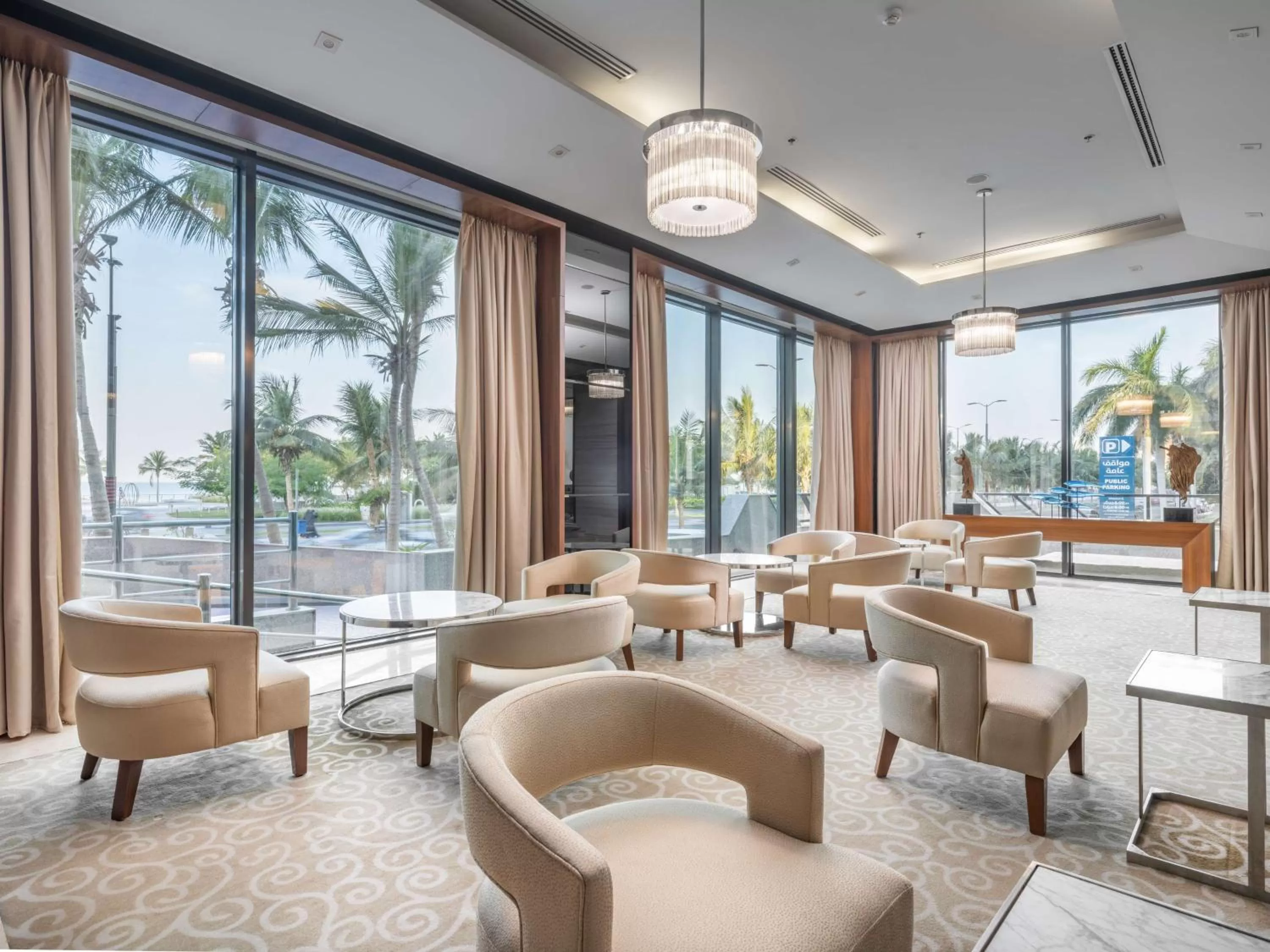 Lobby or reception in The Venue Jeddah Corniche