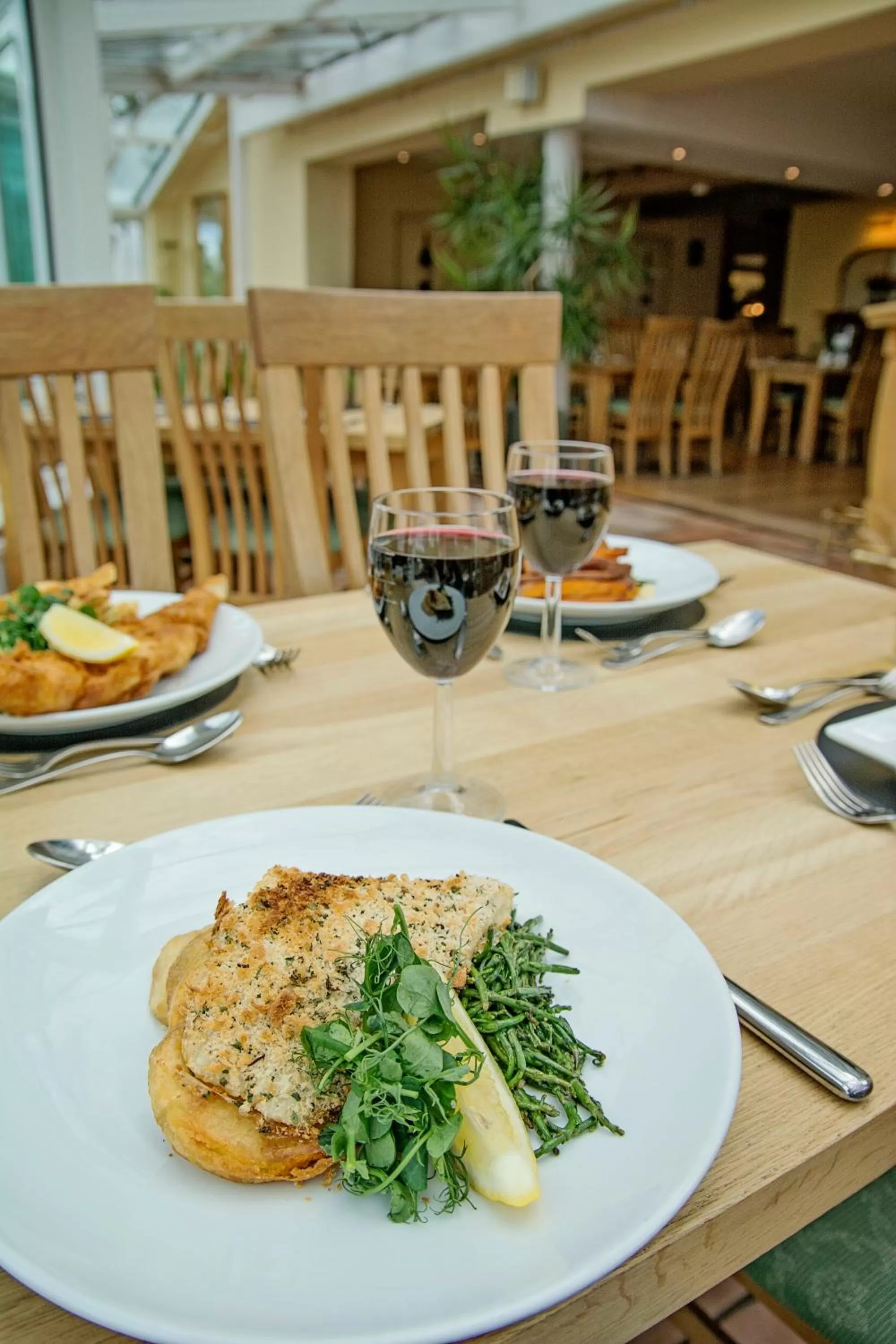 Lunch in Waveney House Hotel