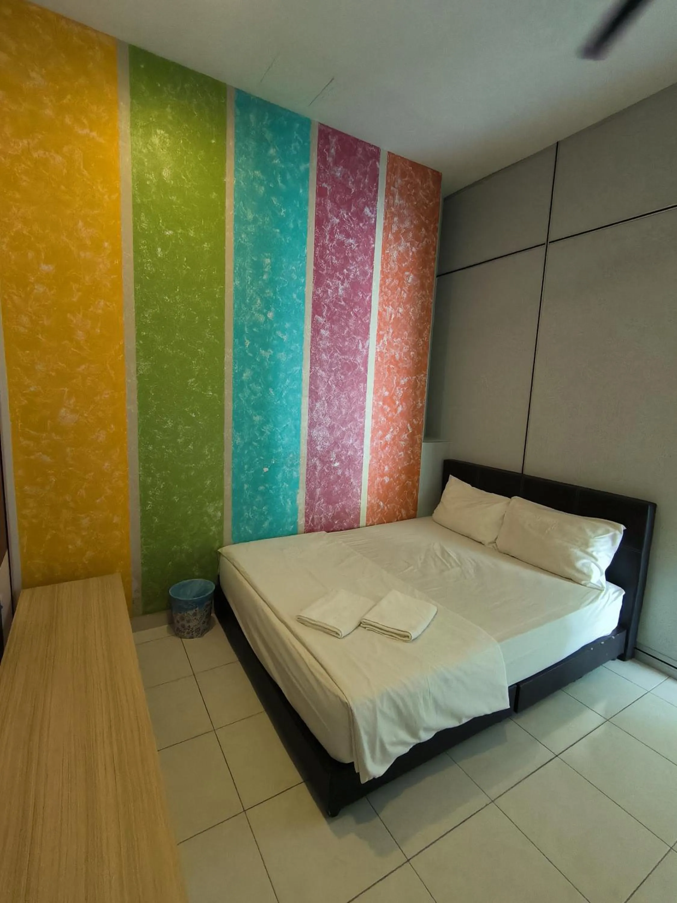 Bed in GOLDEN GUEST HOUSE KUANTAN