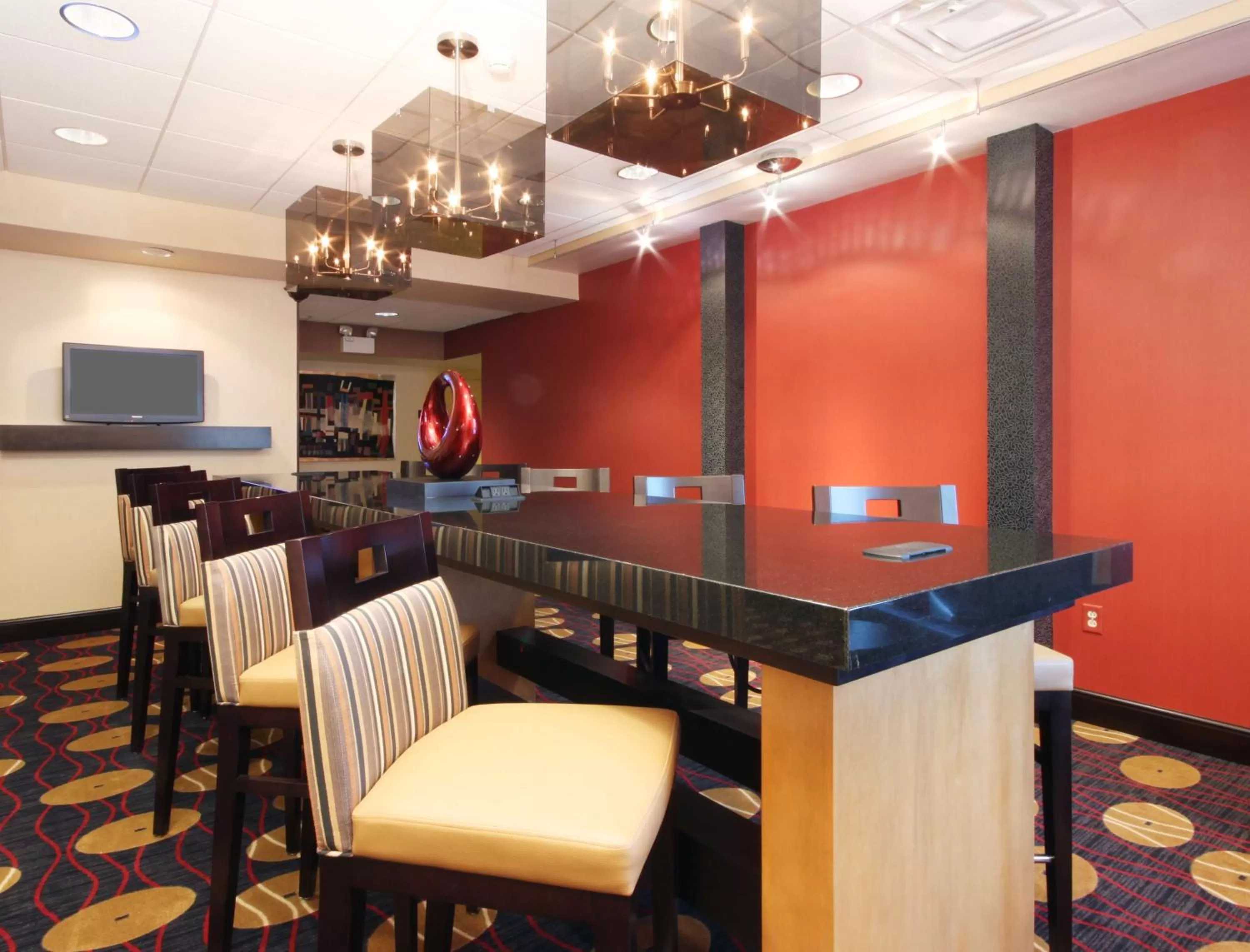 Lobby or reception in Hampton Inn Champaign/Urbana
