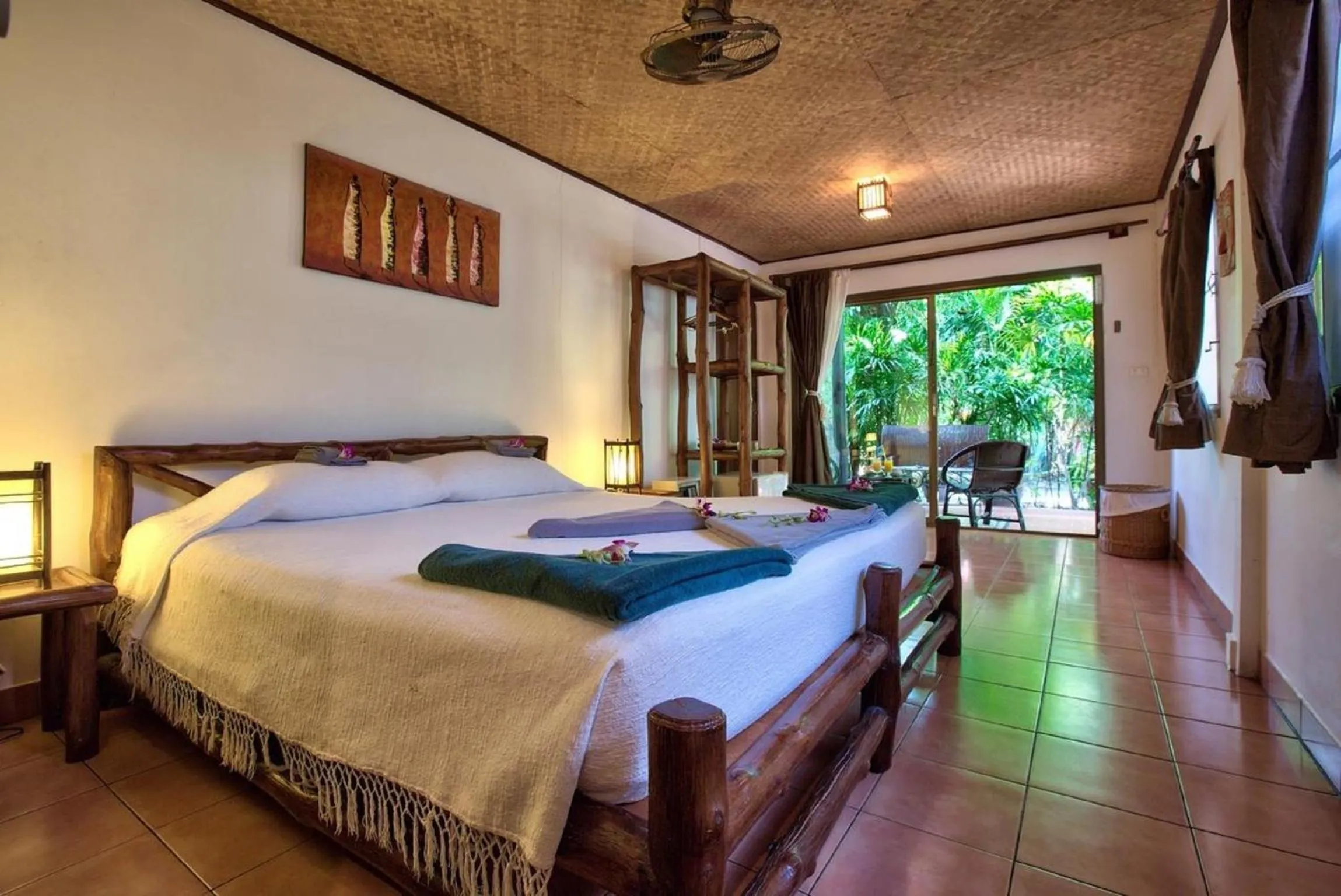 Day, Bed in Eden Bungalows Fisherman's village