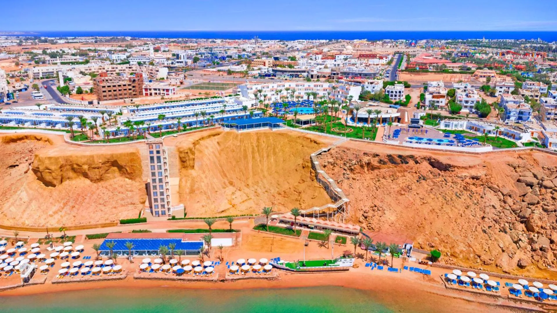 Bird's eye view in Albatros Sharm Resort - By Pickalbatros