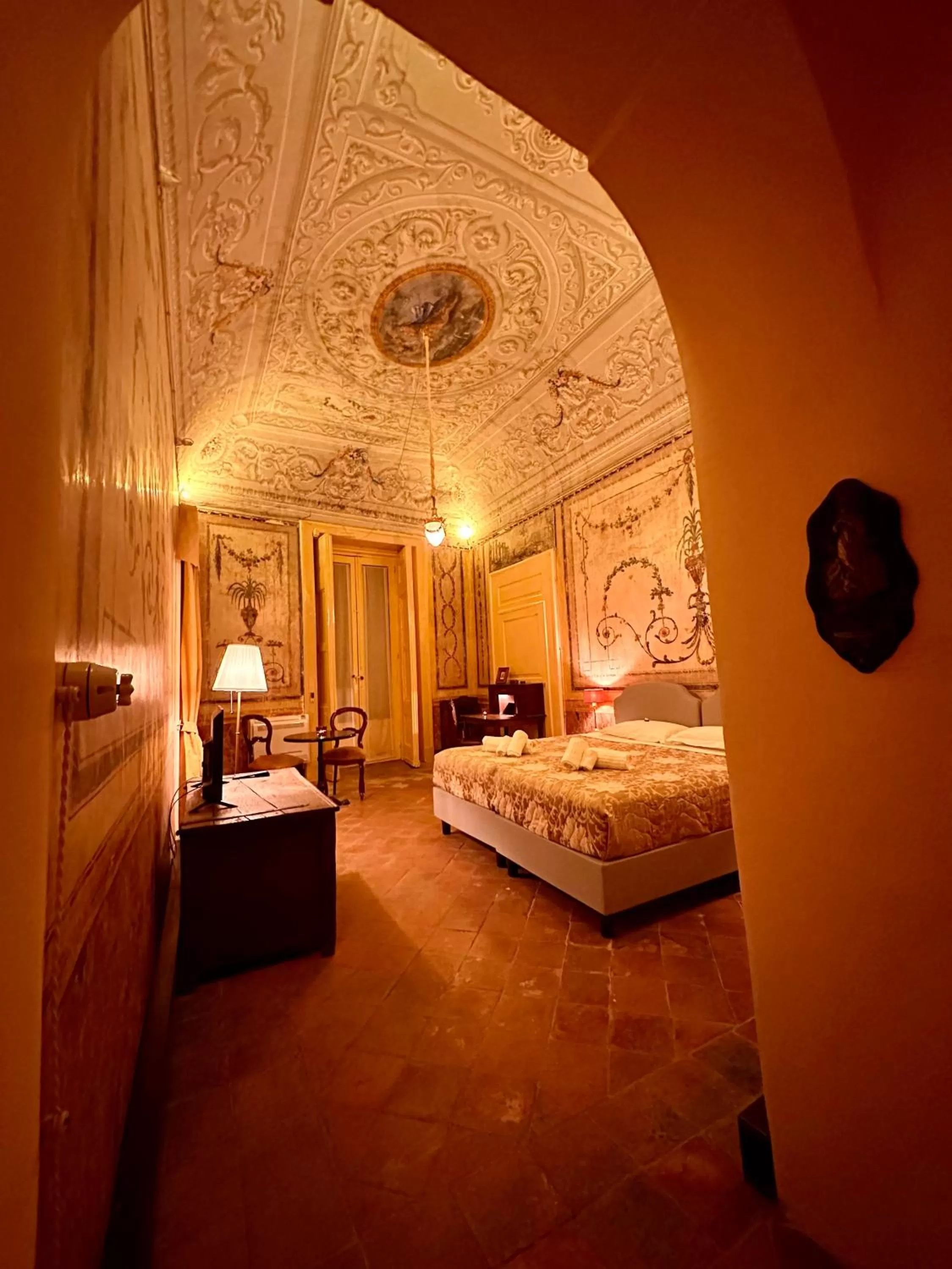 Bedroom, Bed in Casa Santangelo Suites