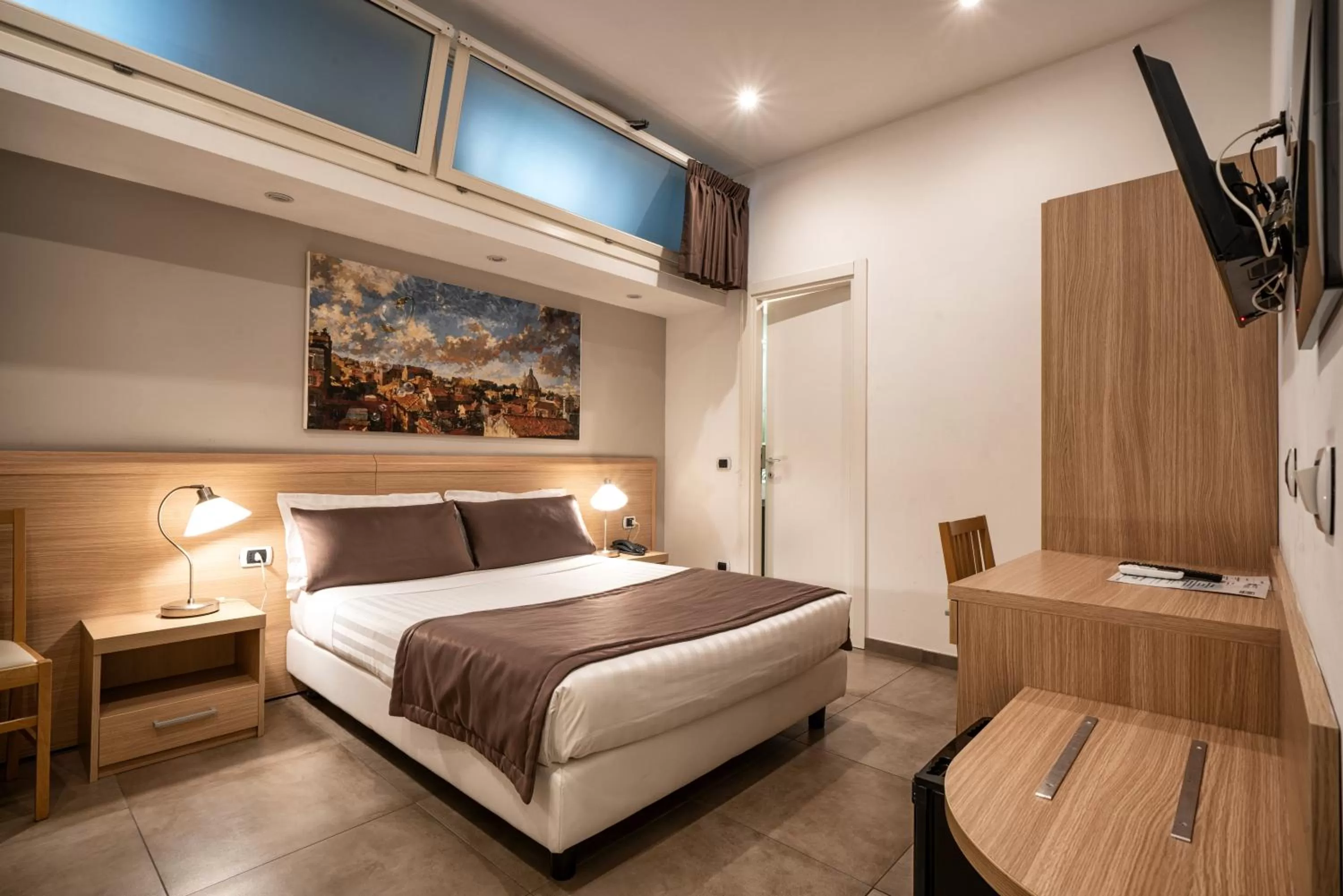 Bedroom, Bed in Hotel Paolo II