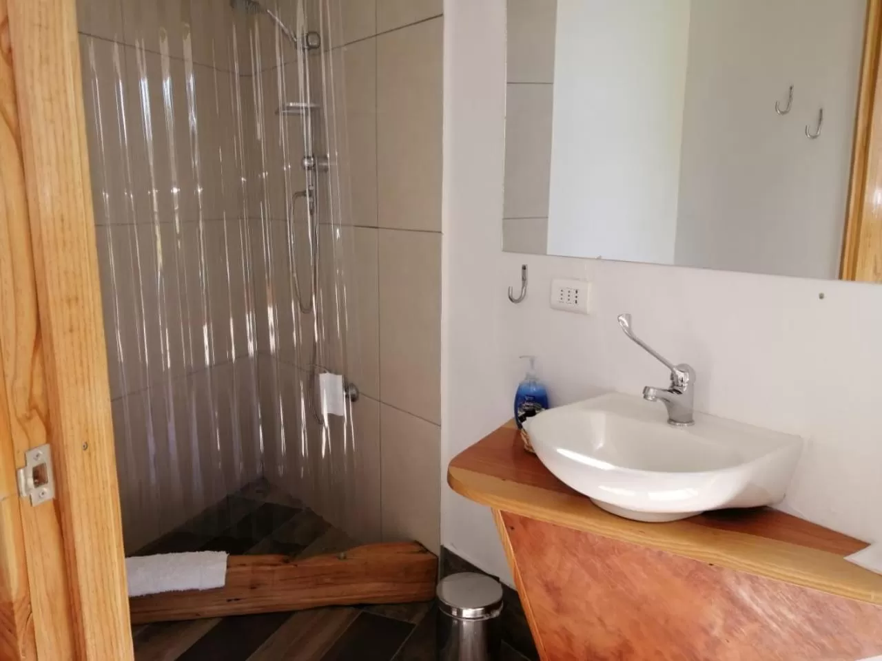 Bathroom in Hostería de la Patagonia