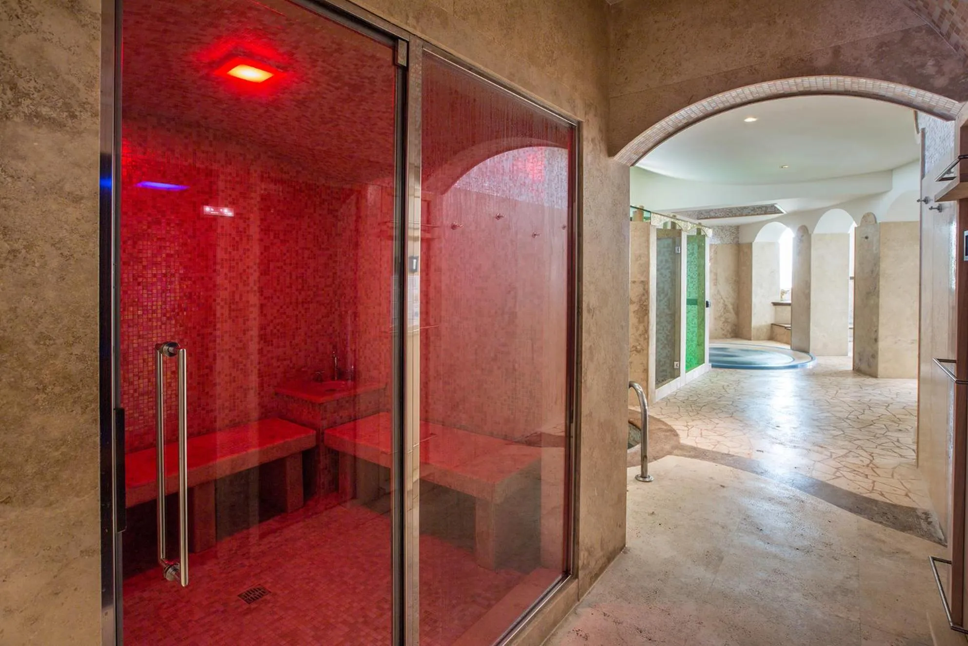 Steam room in Sangiorgio Resort & Spa