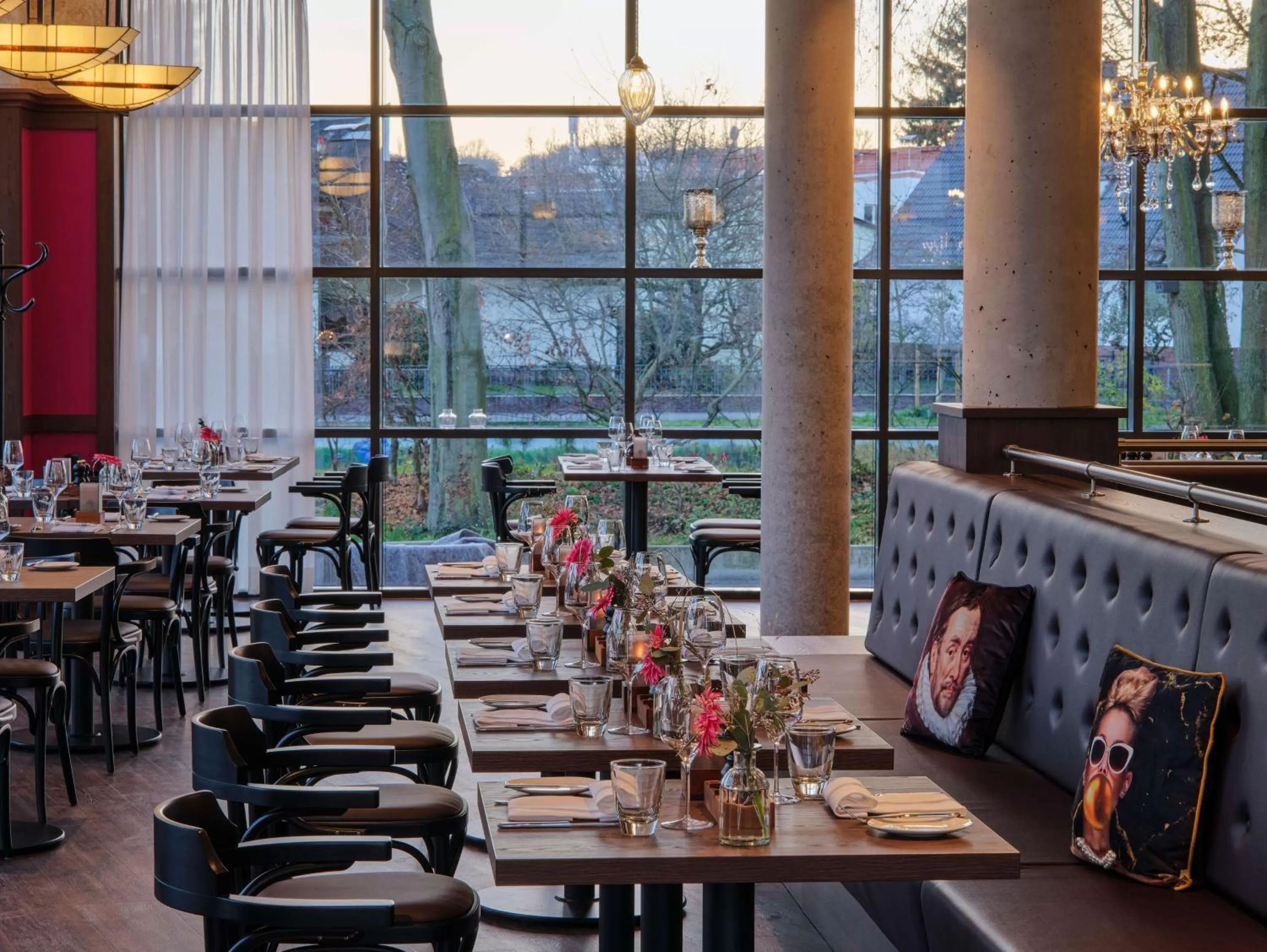 Restaurant/places to eat in Dorint Parkhotel Frankfurt / Bad Vilbel