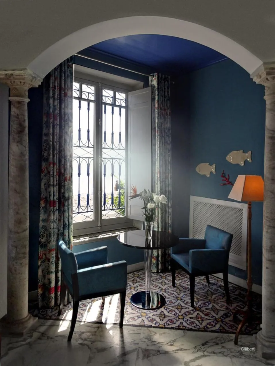 Bedroom in La Villa Bleue-Sidi Bou Said