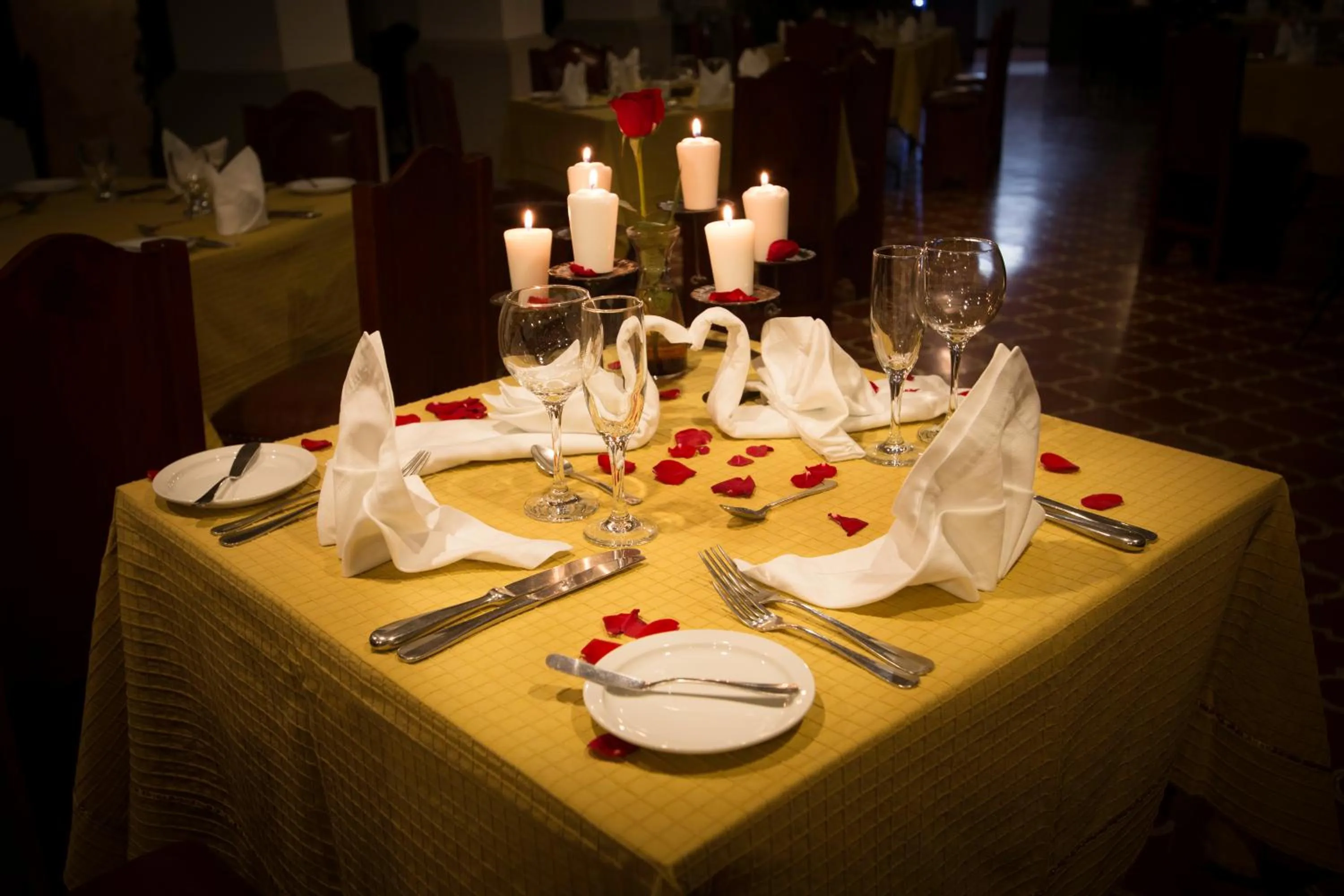 Restaurant/Places to Eat in Los Olivos Boutique Hotel Antigua Guatemala