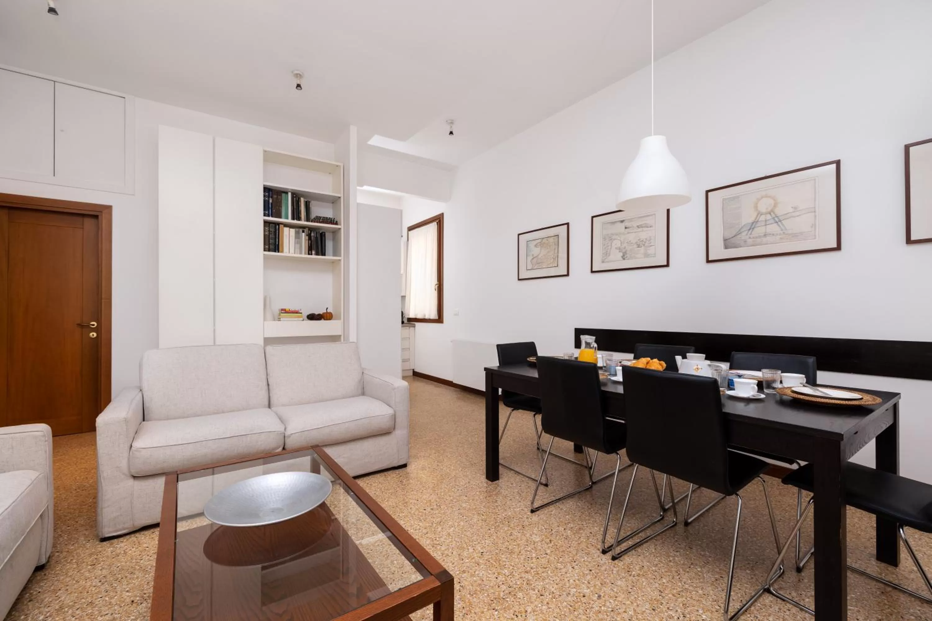 Living room in Residence Ca' Foscolo