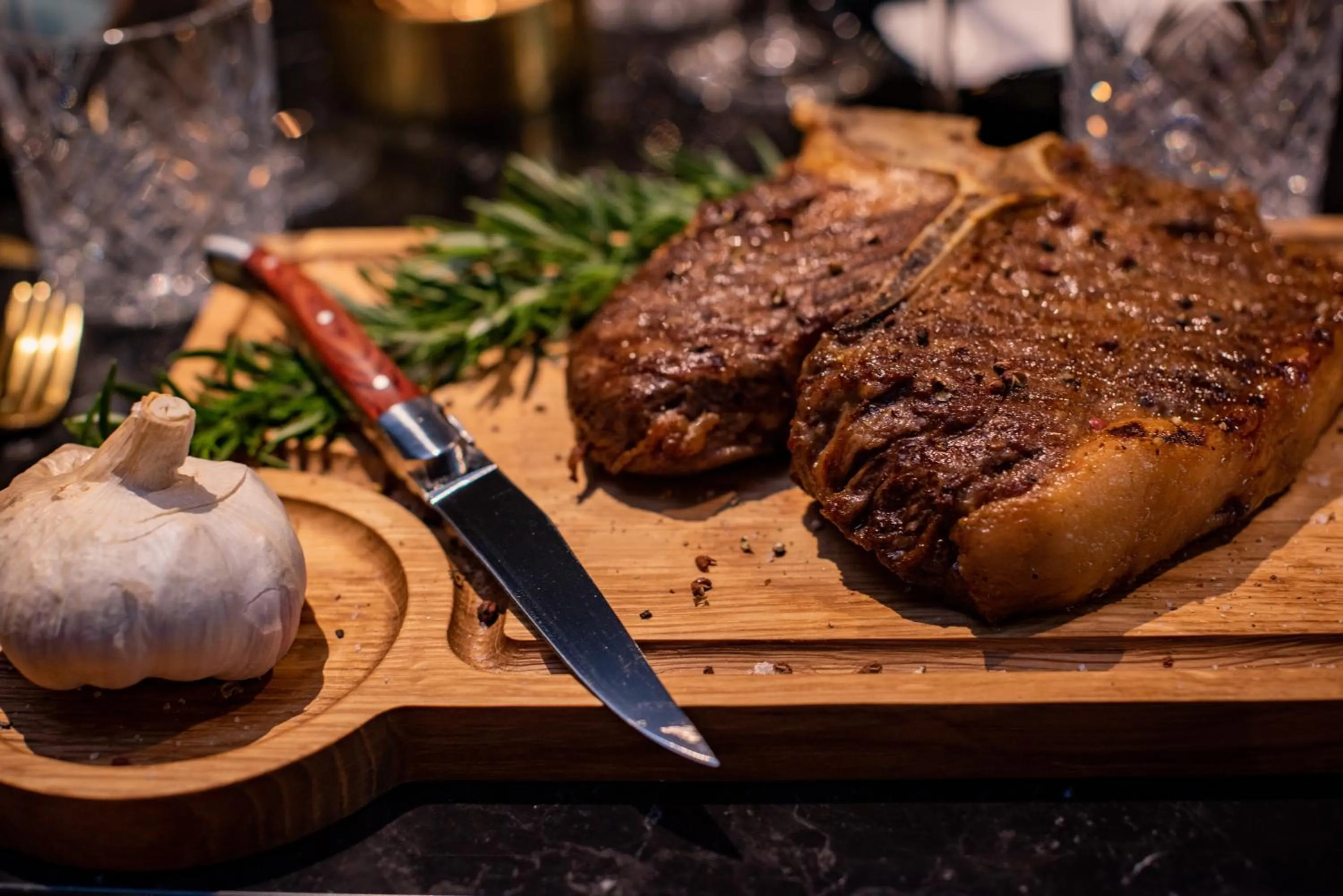 Food and drinks in Hotel Bristol Verbier