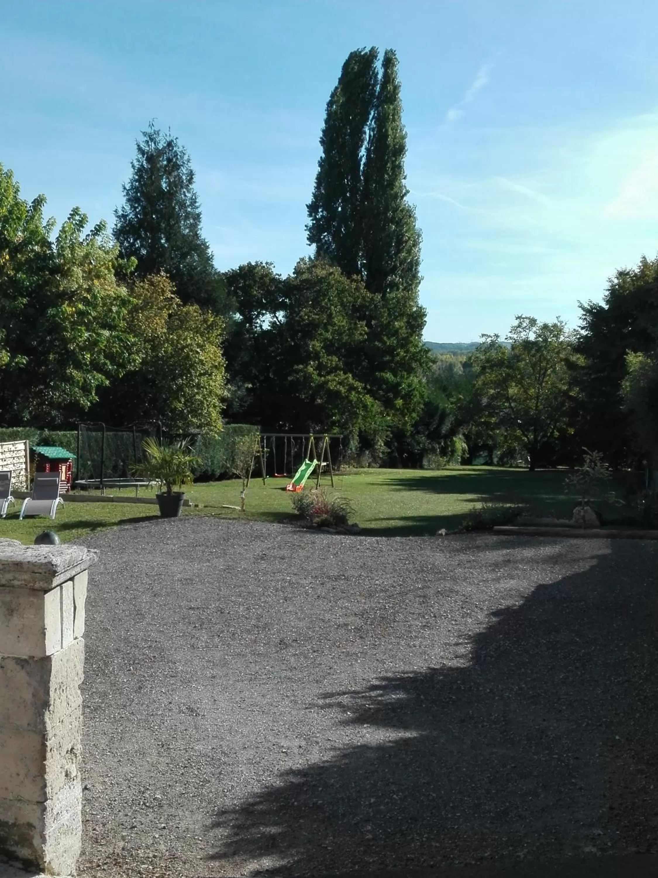 Garden view in Le clos du mont César