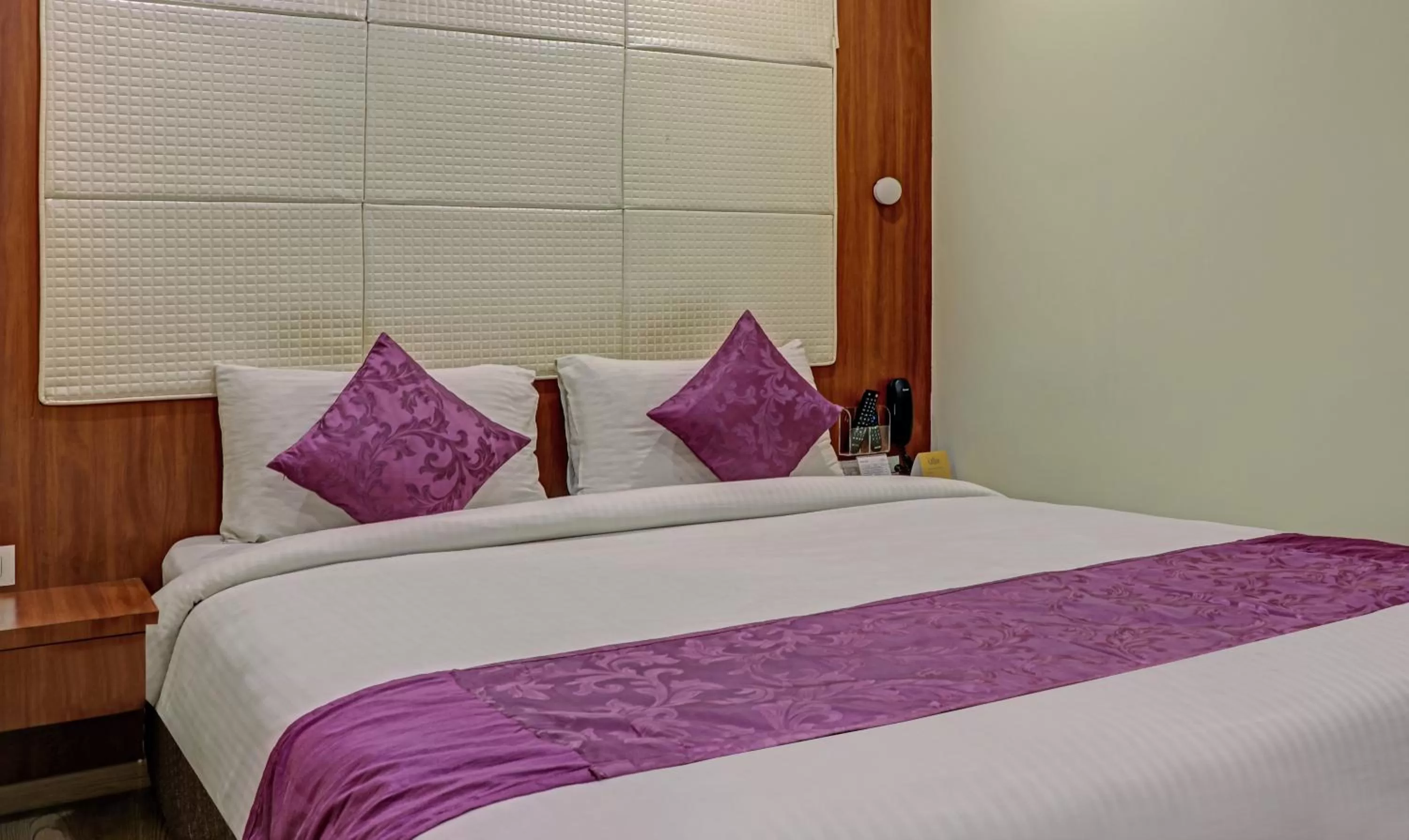 Bed in The Onyx Hotel