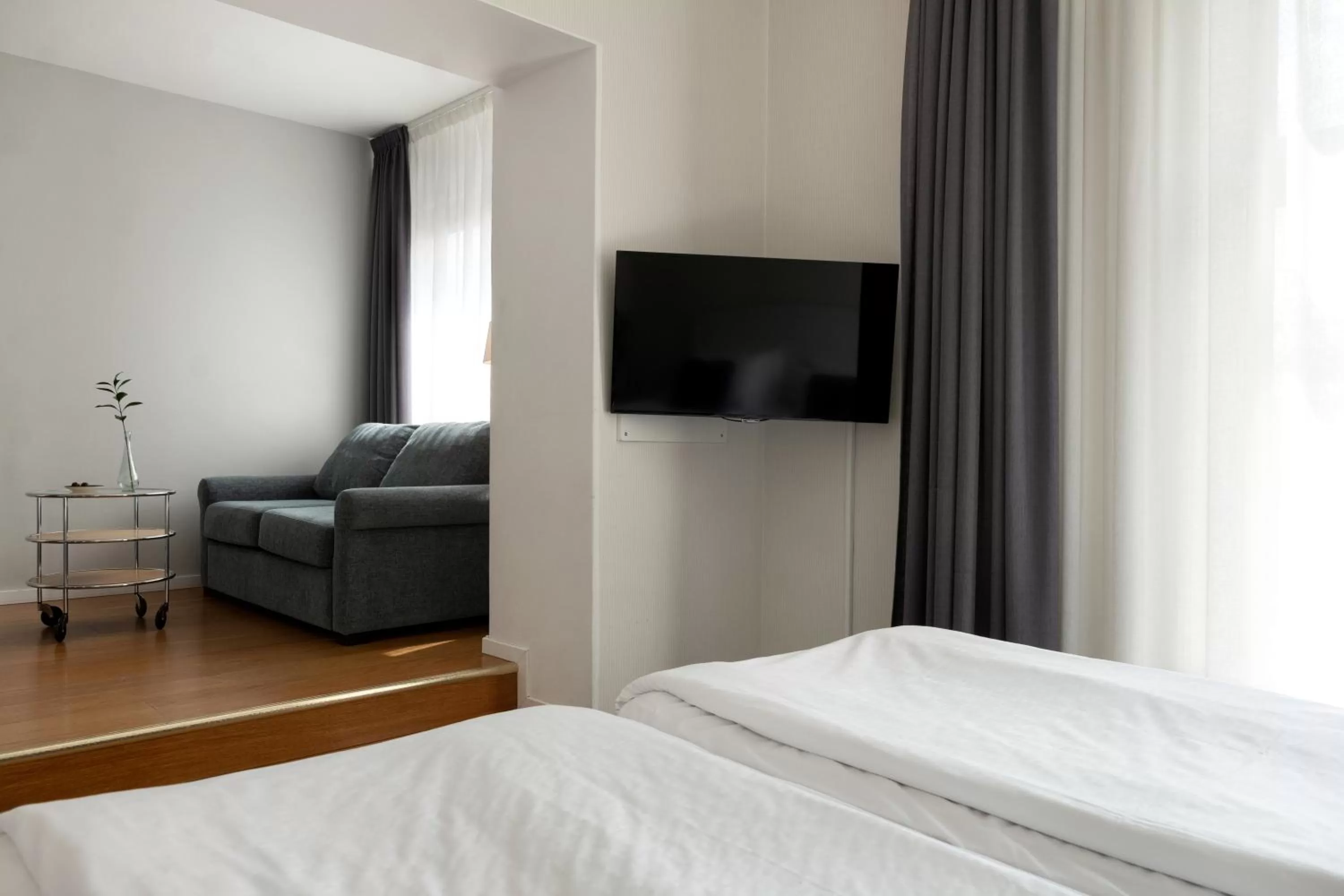 Photo of the whole room, Bed in Elite Stadshotellet Växjö