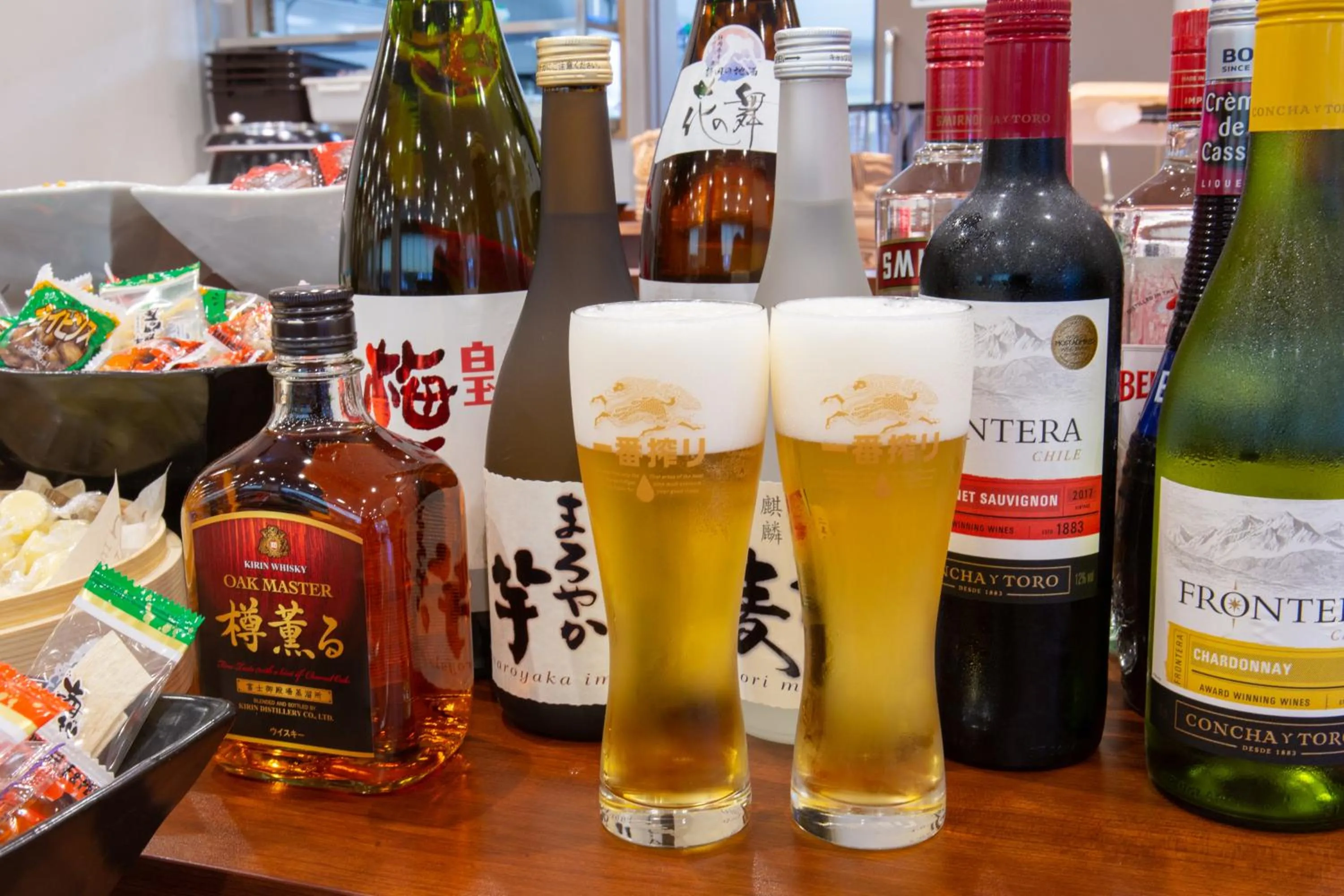 Drinks in Kyonoyado Kiyomizu Gojo Kuretakeso