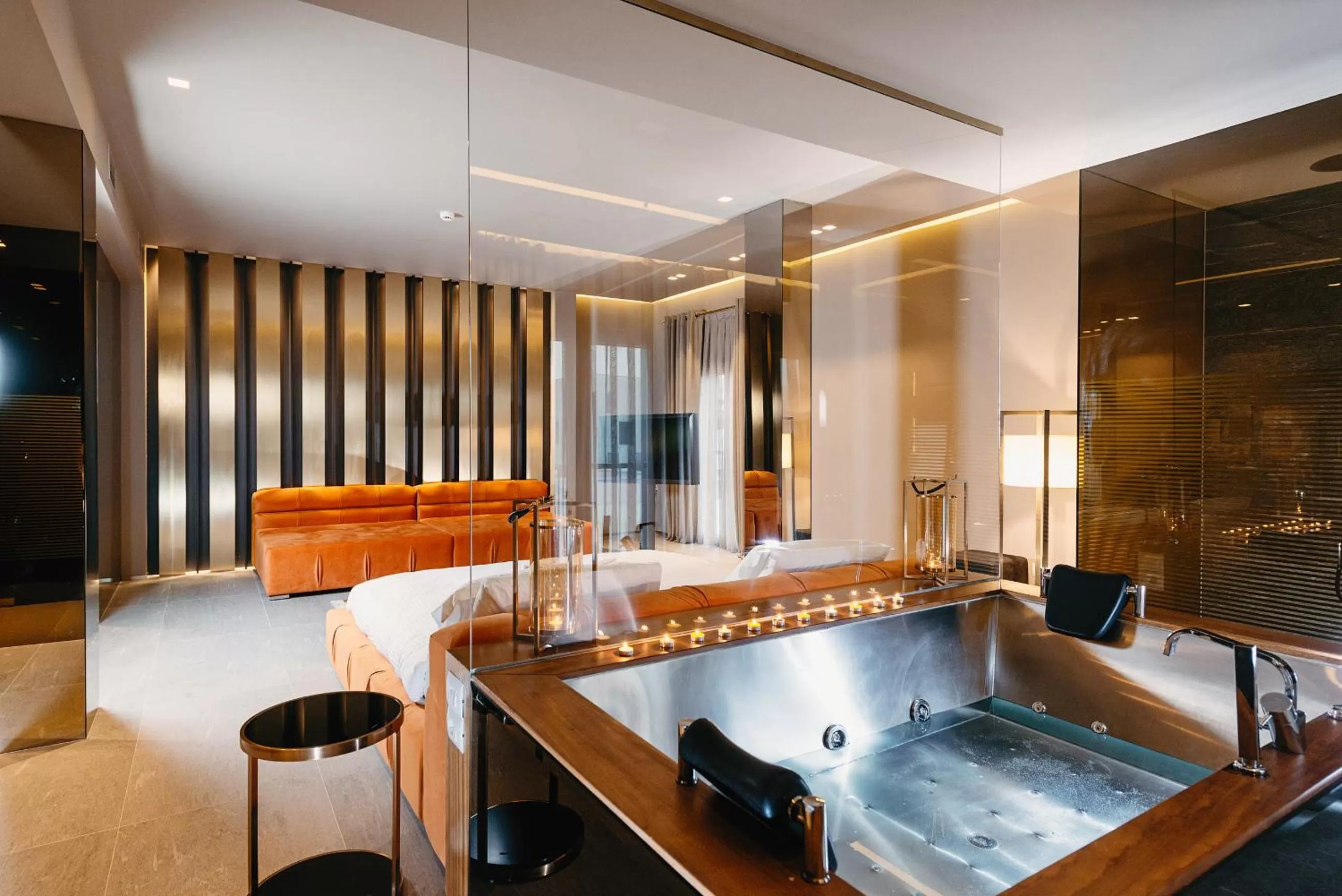 Bed in Hotel Egnatia