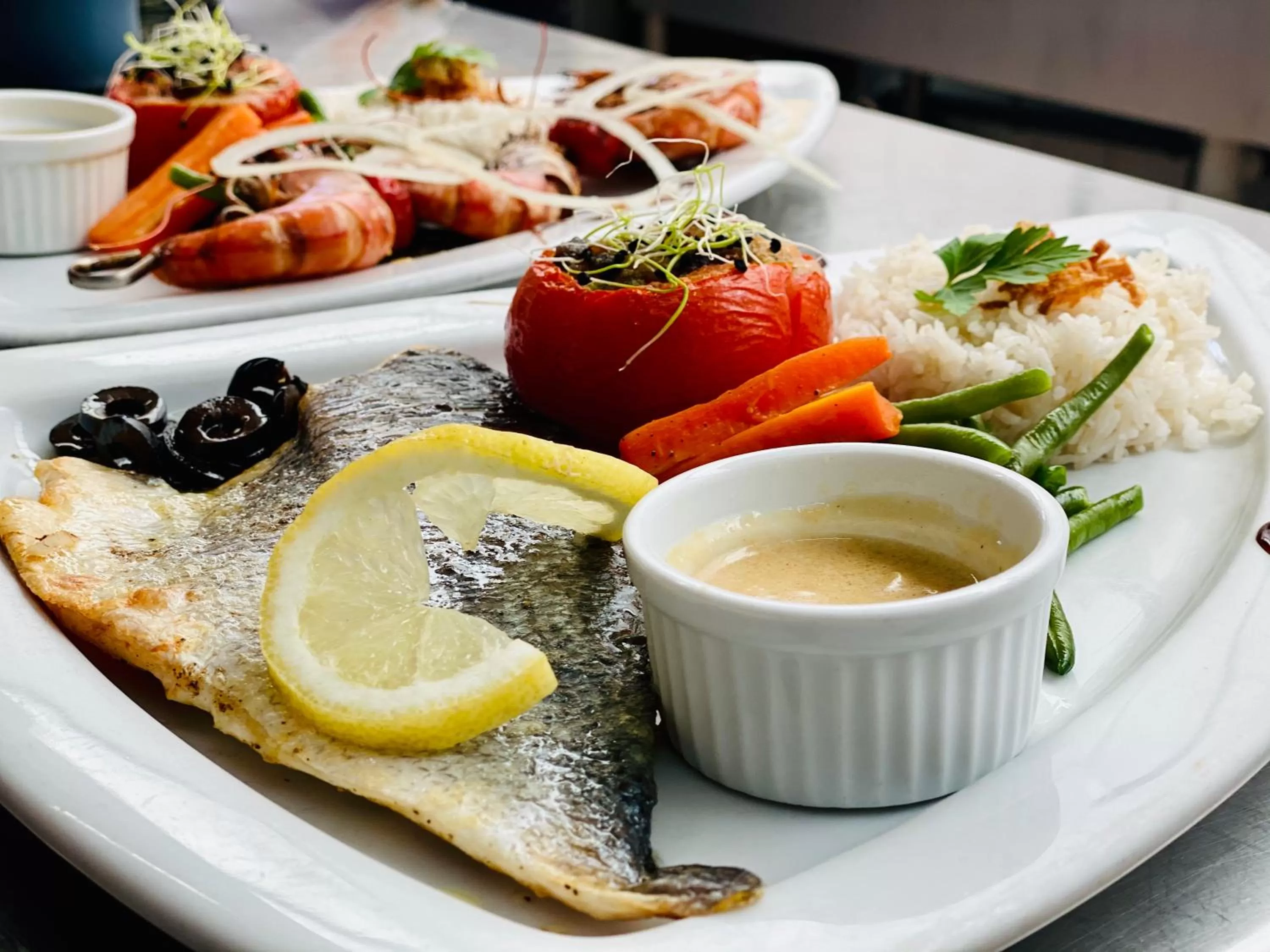 Restaurant/places to eat in Le Cheval Blanc