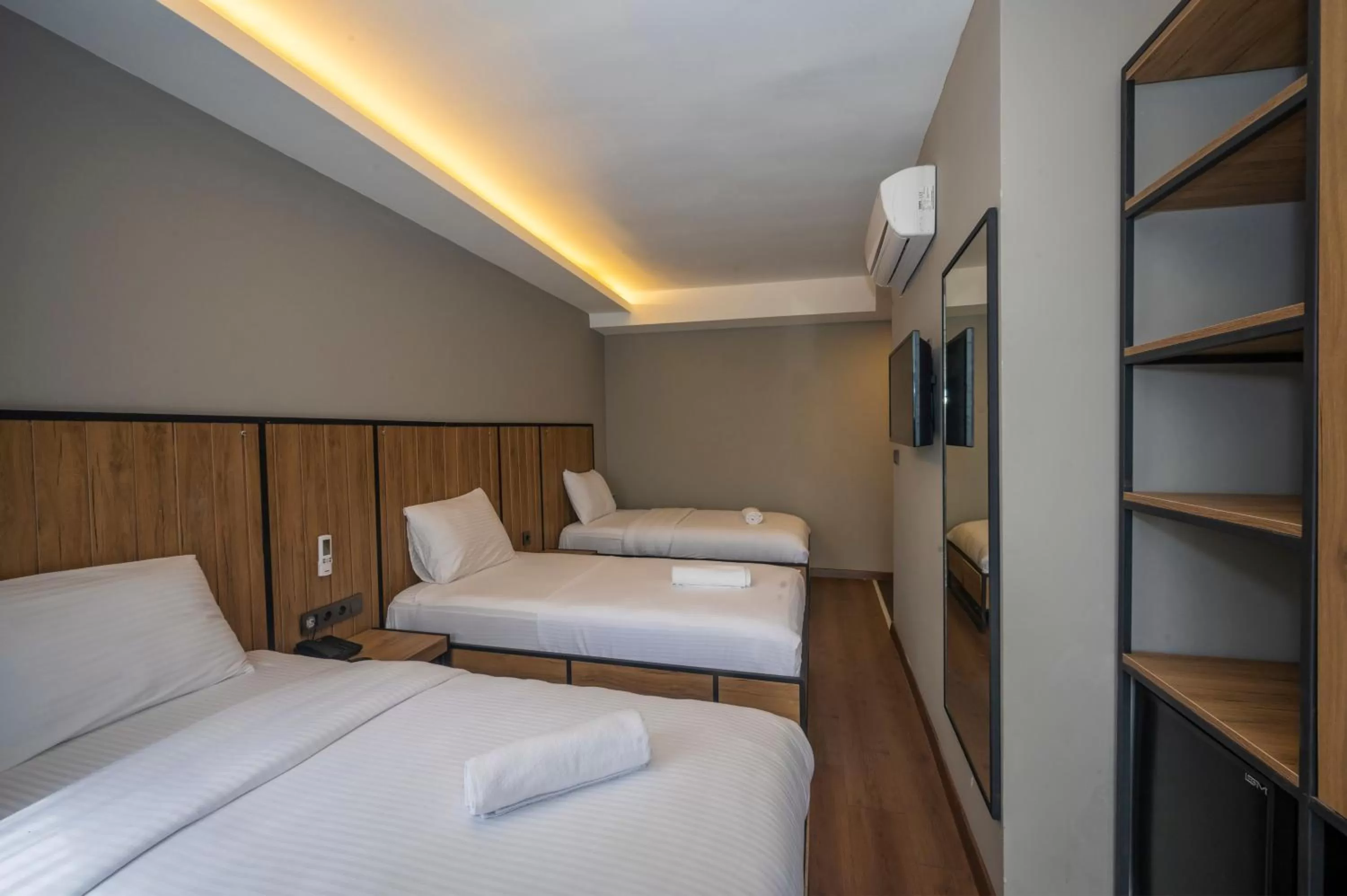 Bed in Çorlu Dem Hotel
