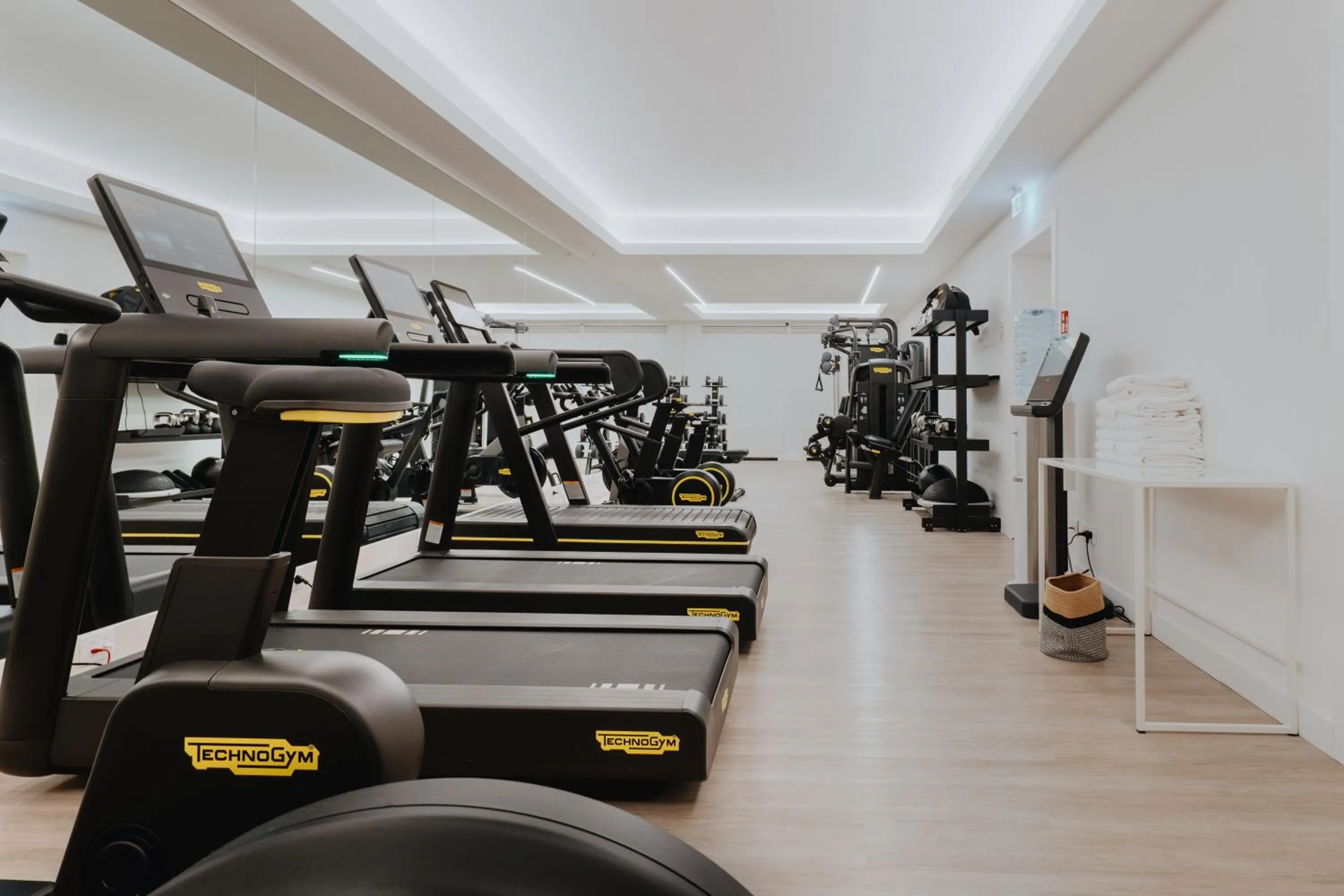 Fitness centre/facilities in Hotel Morfeo