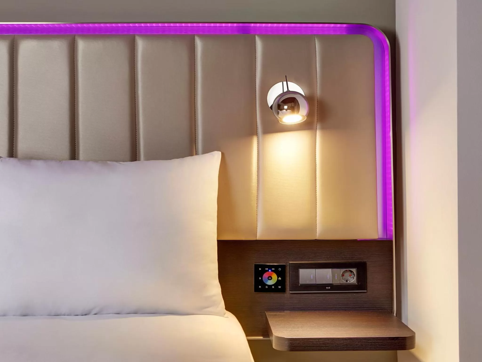 Decorative detail, Bed in Park Inn by Radisson Izmir